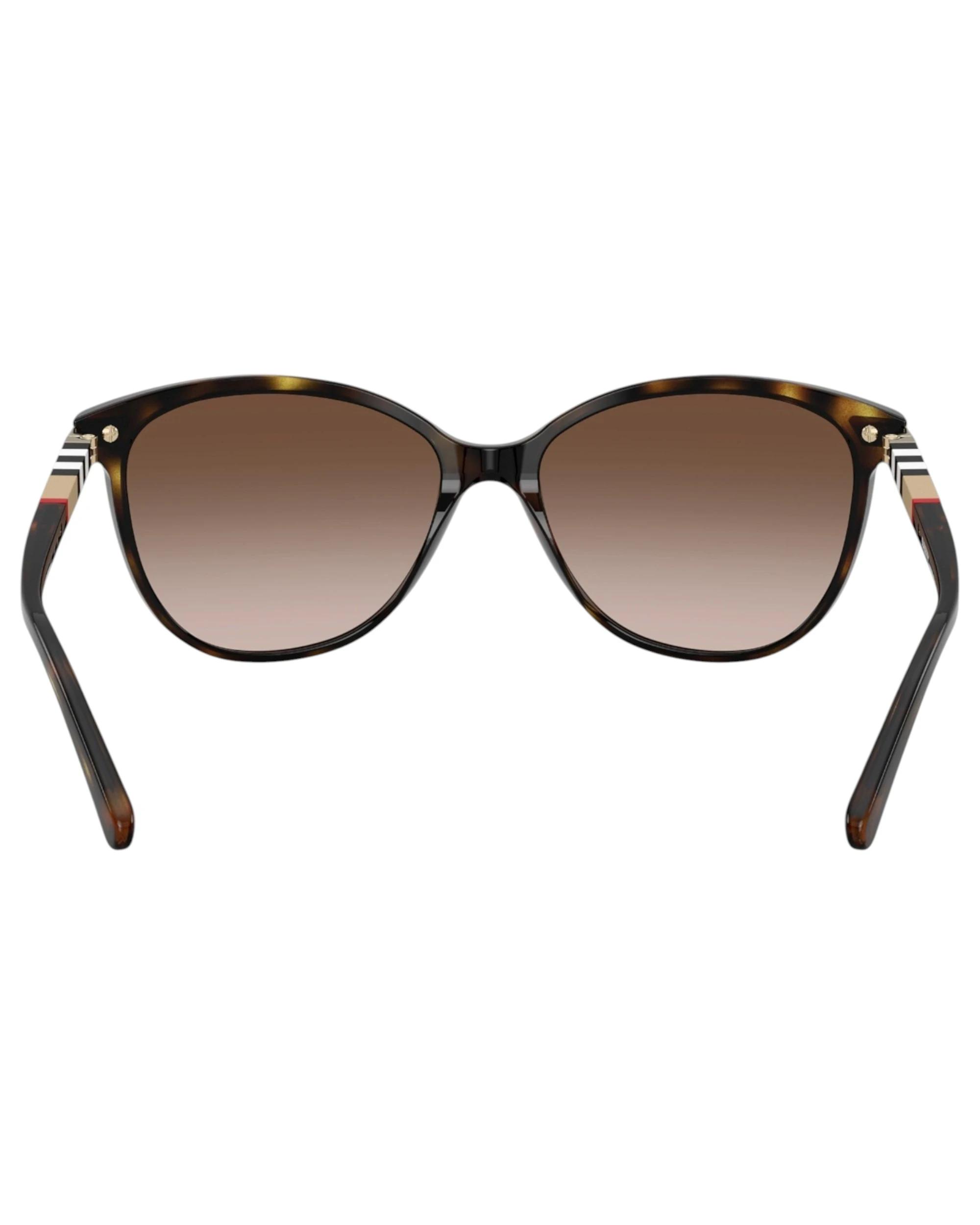 4 Burberry Womens Sunglasses Be4216 Sunnies DARK HAVANA/BROWN GRADIENT, 4 of 5