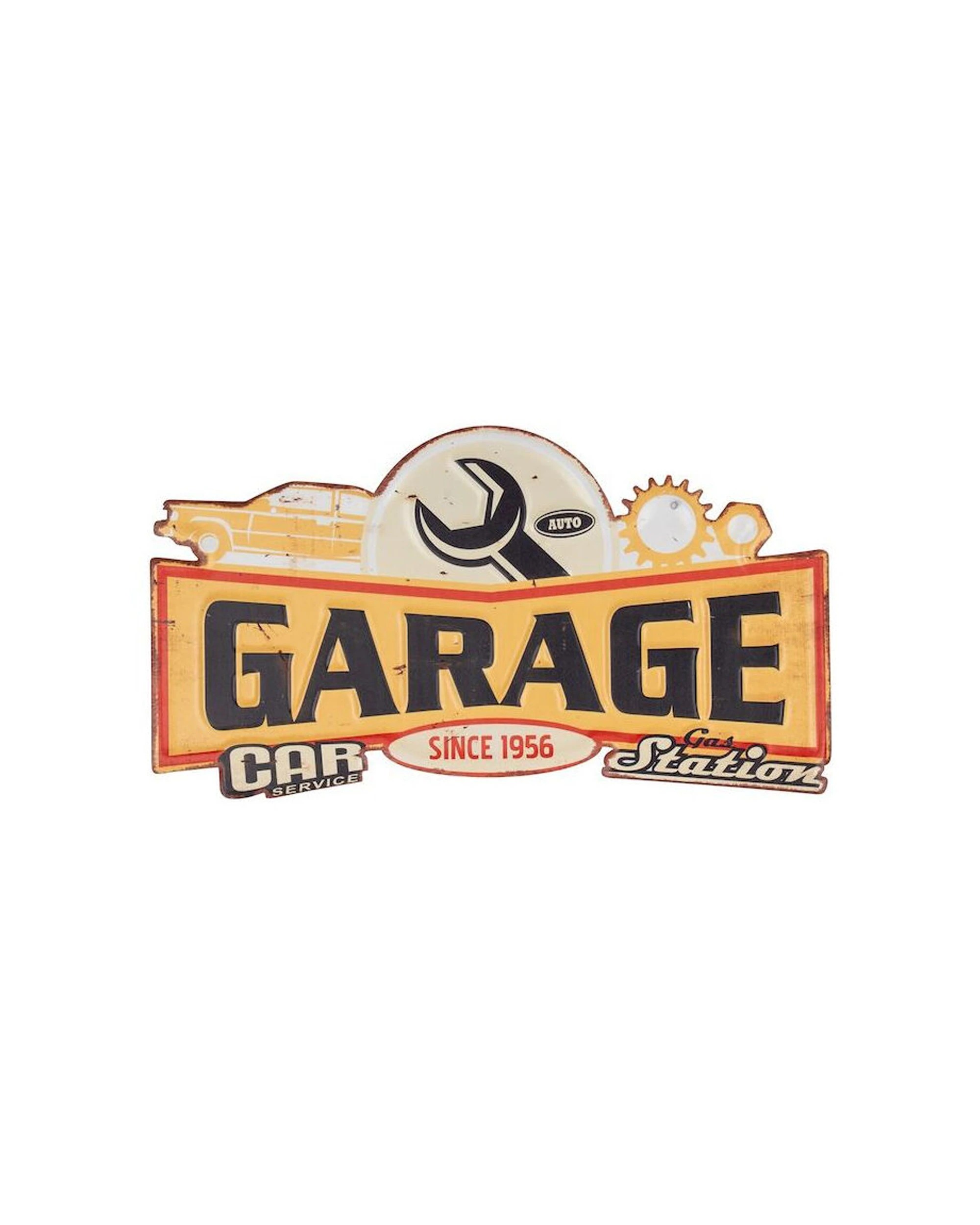 5 Alfresco Automotive Car Themed Hanging Wall Art Signs - Multi, 5 of 5