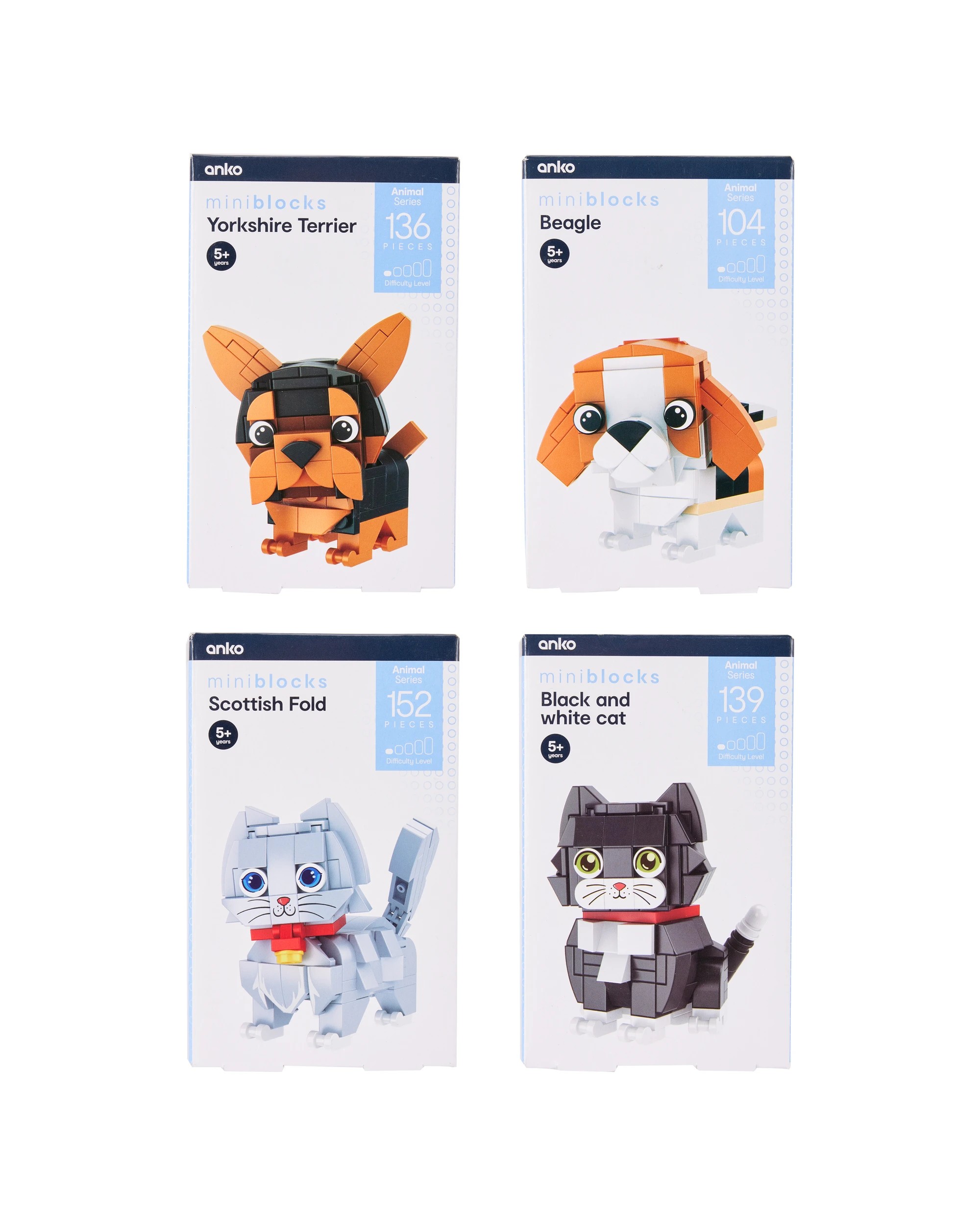 1 Mini Blocks Animal Series - Assorted, 1 of 6