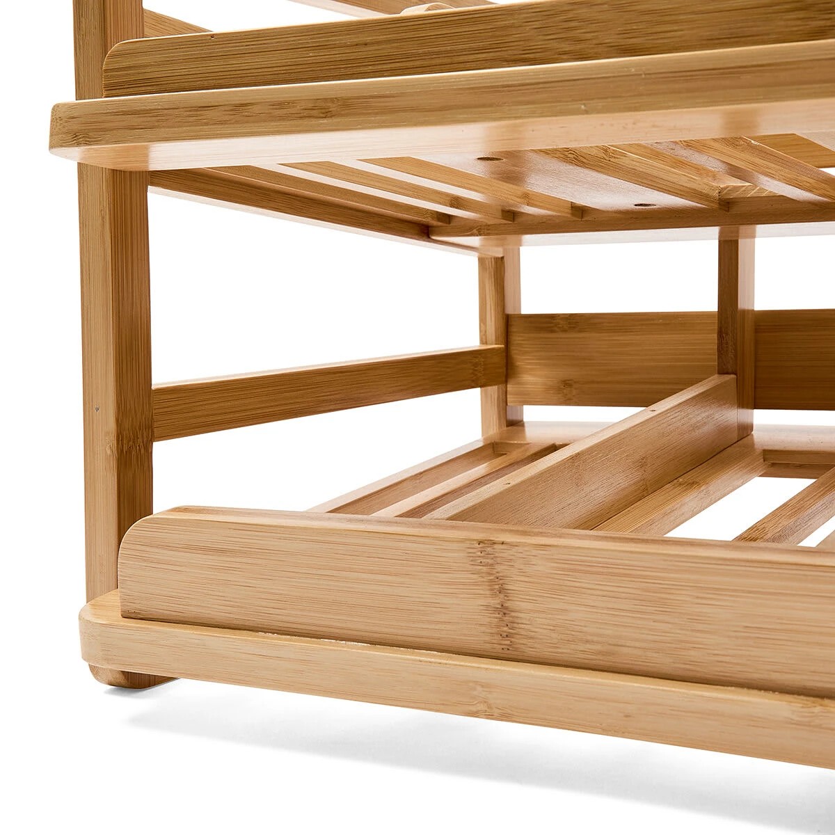 8 Bamboo 2 Tier Can Storage Shelf, 8 of 8