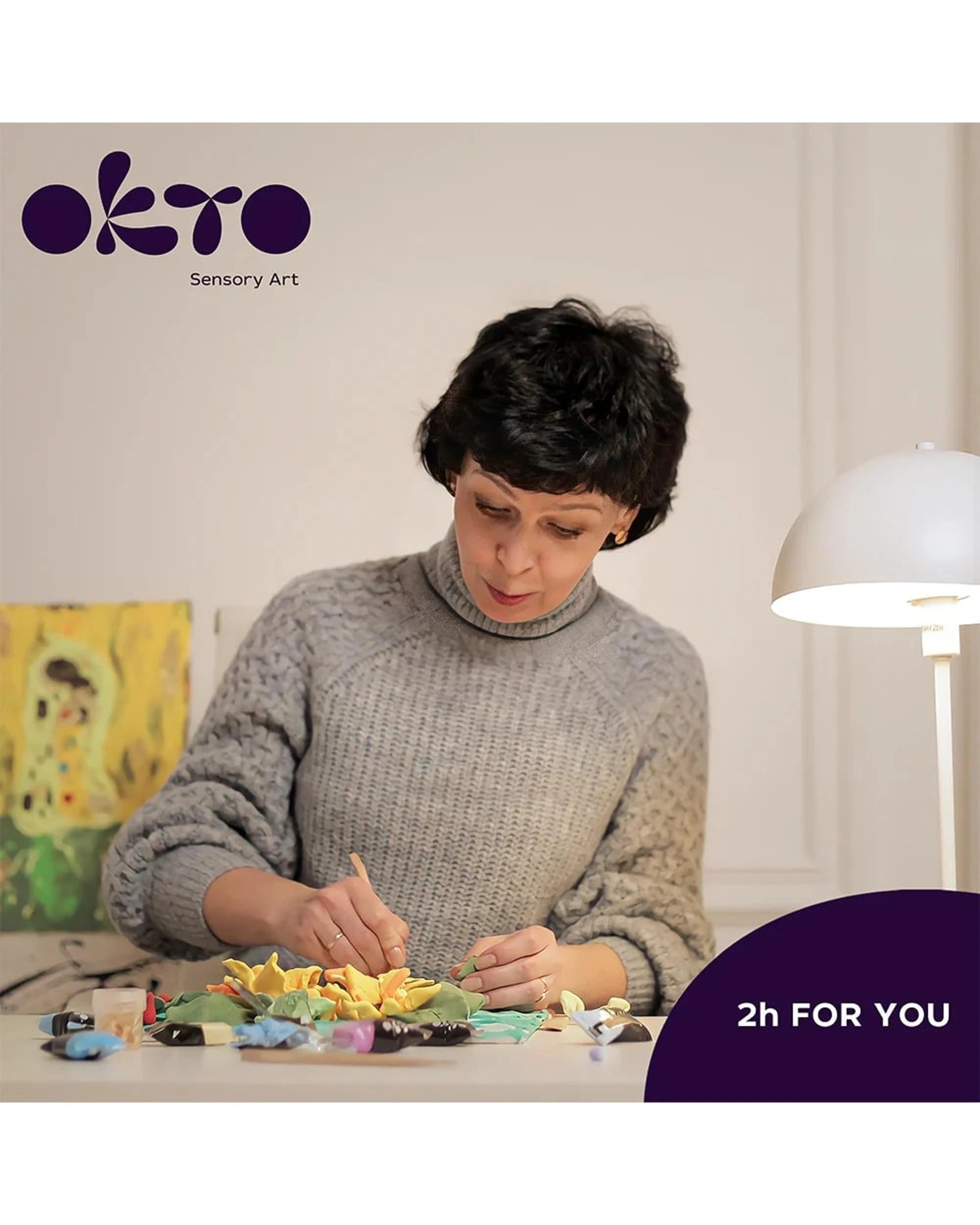 7 Okto Flower Beds in Holland Sensory Art Creative Set, 7 of 7