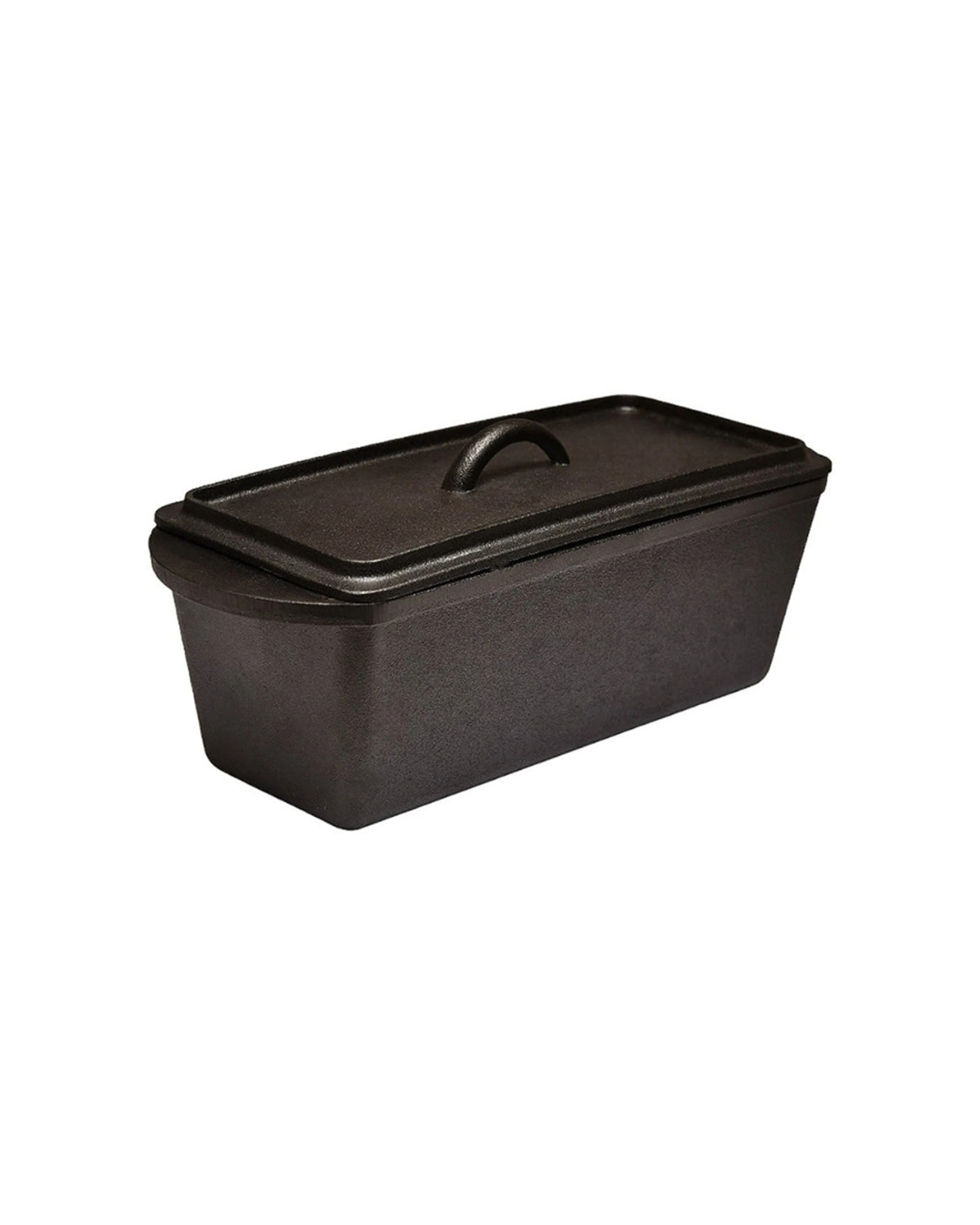 1 Brunswick Bakers Bread Loaf Baking Pan Pre-Seasoned Cast Iron 28.5cm Oven Proof - Black, 1 of 3