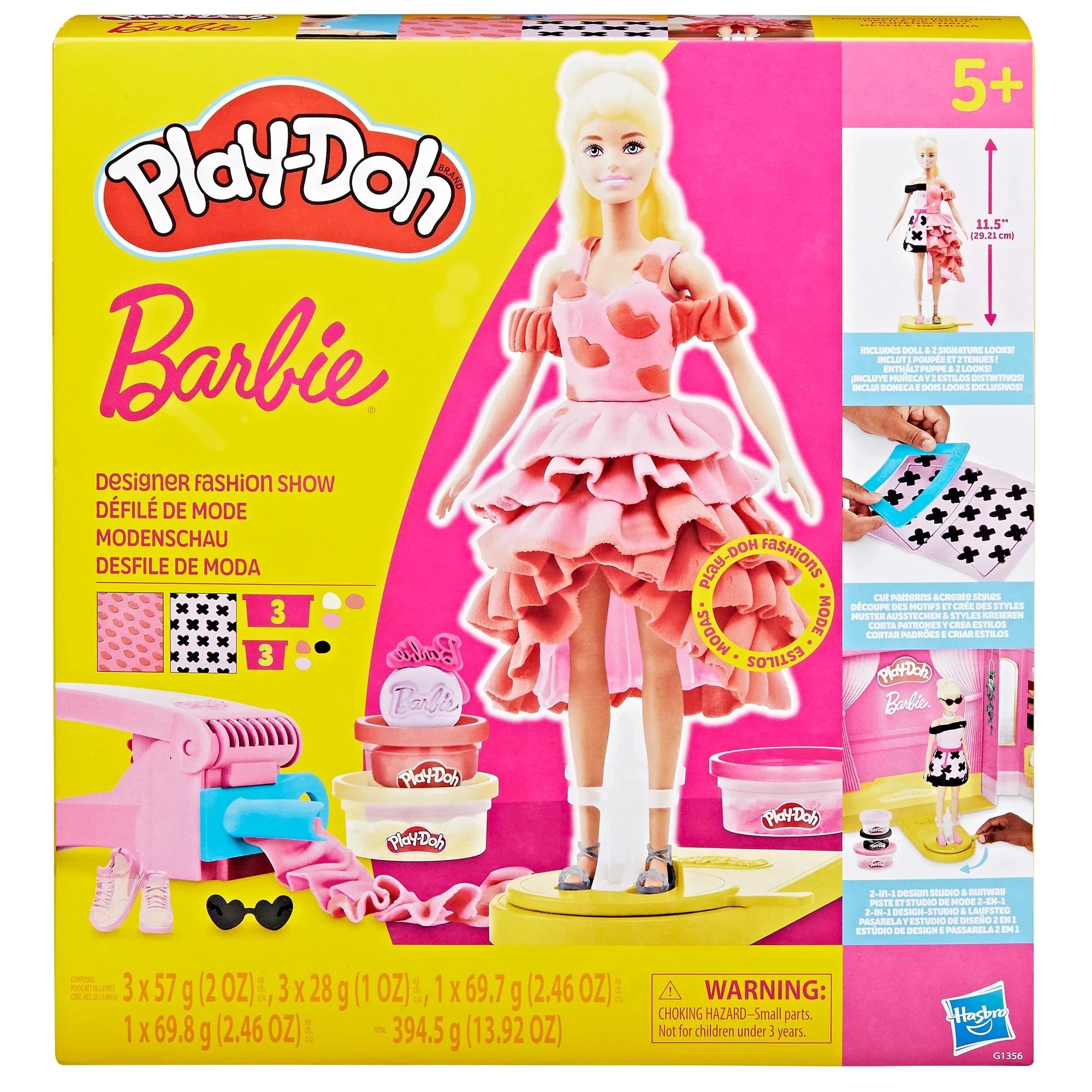 1 Play-Doh Barbie Designer Fashion Show Playset - Multi, 1 of 6
