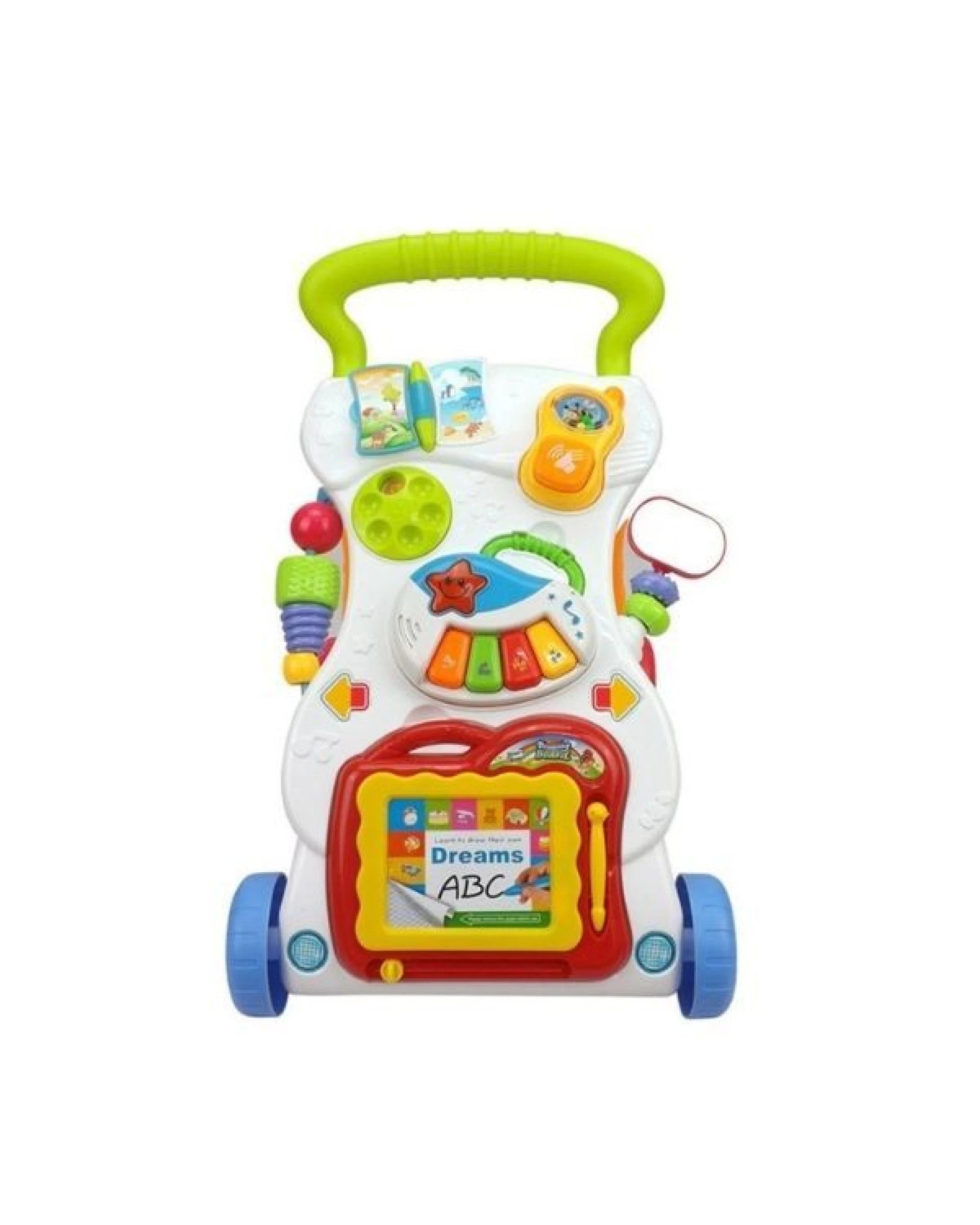 3 BR Toys Baby Push Walker Activity Centre with Music and Balance Features, 3 of 4