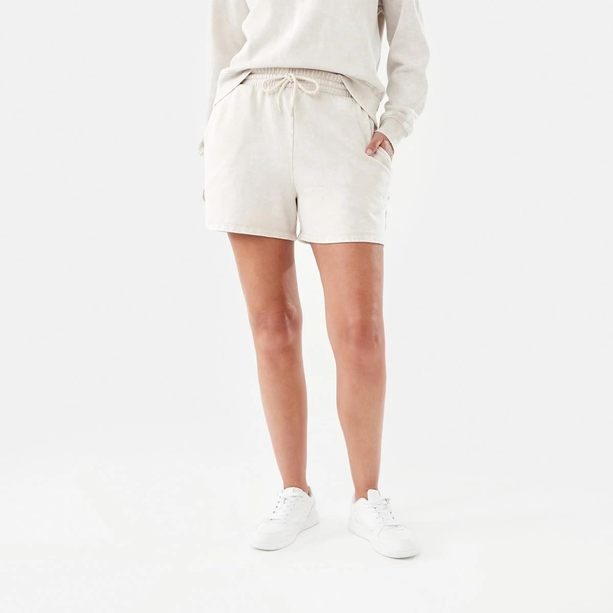 6 Washed Leisure Shorts Nat Beige, 6 of 7