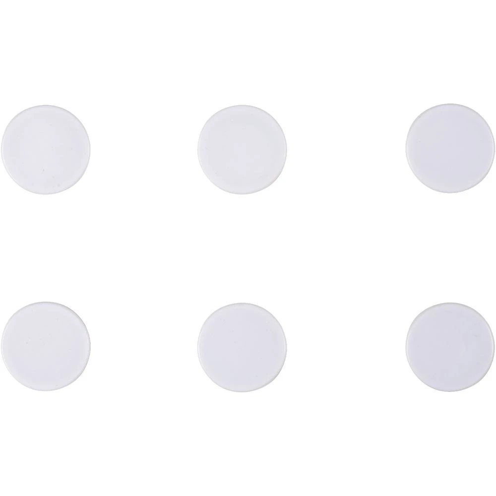 2 J.Burrows Antimicrobial Magnets White 6 Pack, 2 of 2