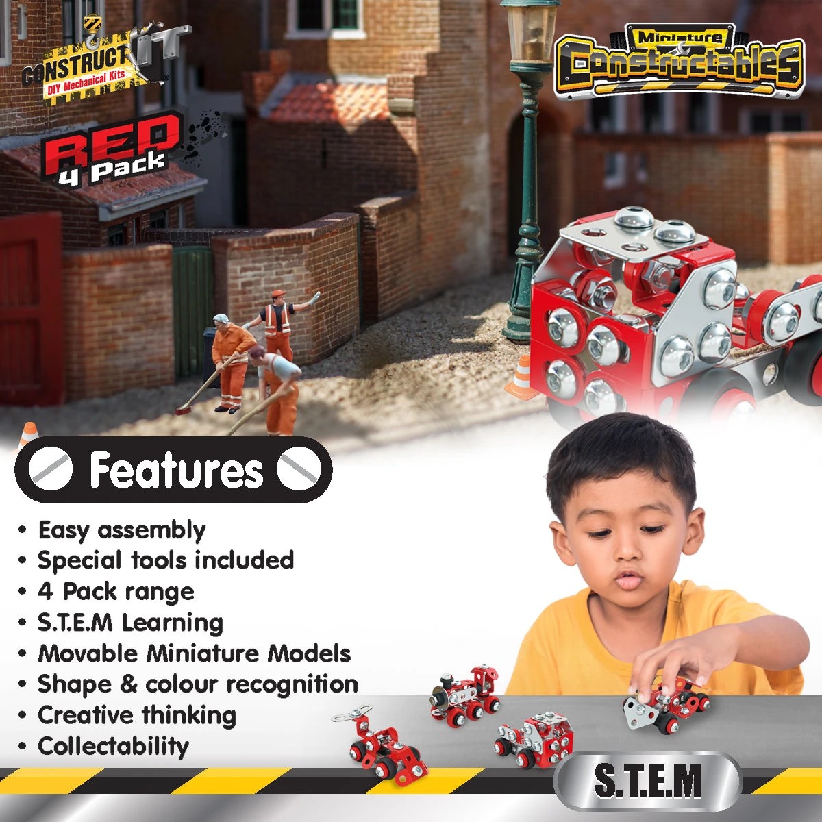 6 Construct-It Constructables Red Pack, 6 of 7