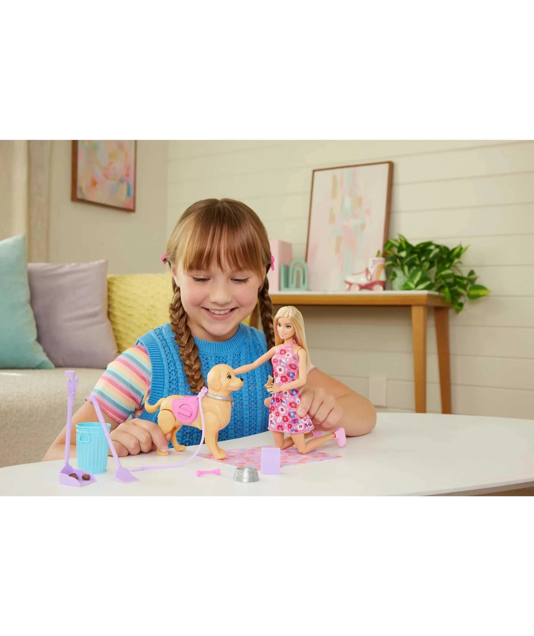 3 Barbie Malibu Walk & Potty Pup Toy Set - Multi, 3 of 6