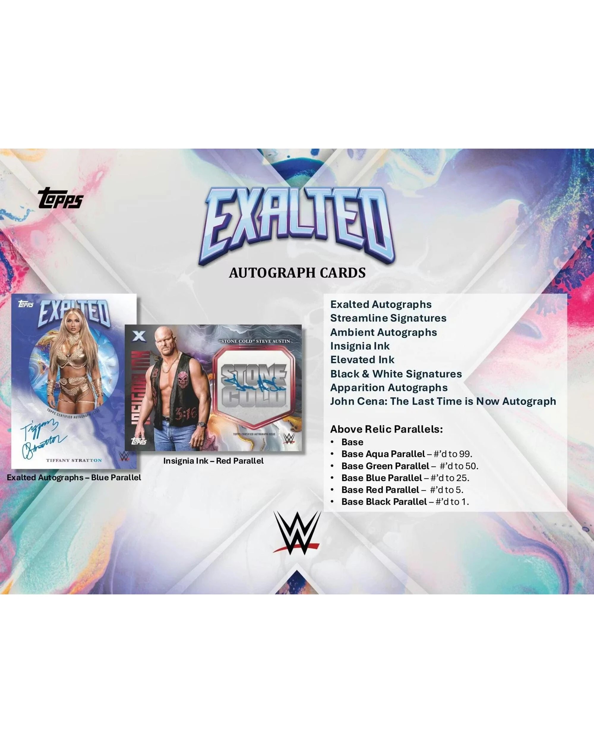 6 Topps 2025 WWE Wrestling Exalted Hobby Box, 6 of 10