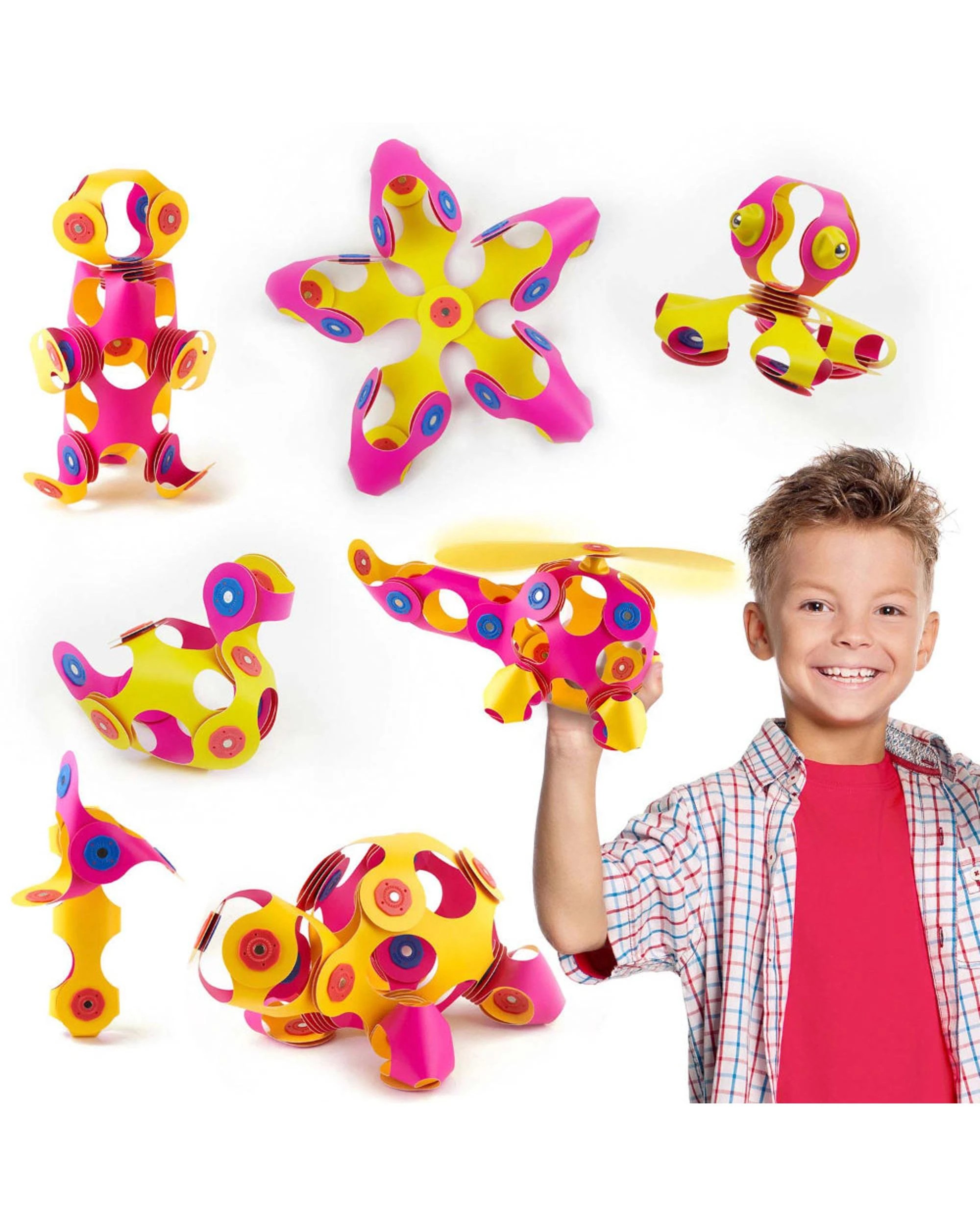 5 Clixo Pink/Yellow Crew Pack, 5 of 7