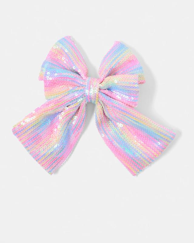 Large Sequin Bow Hair 