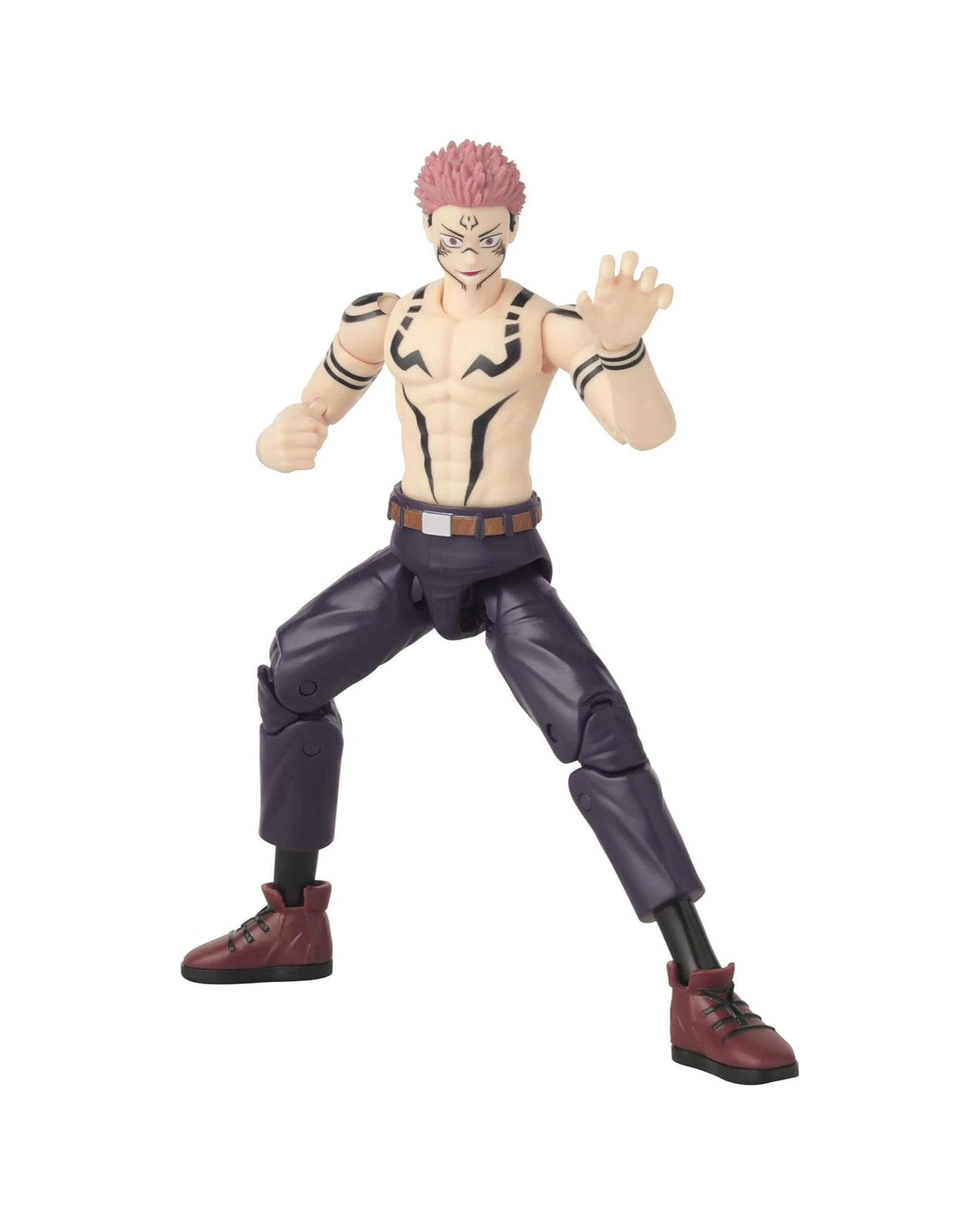 9 Bandai Anime Heroes Jujutsu Kaisen Ryomen Sukuna Uniform Ver. Action Figure, 9 of 10