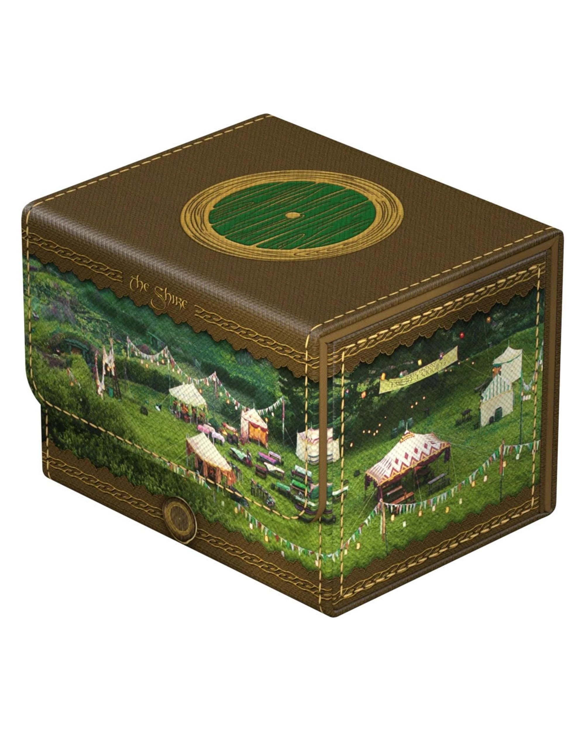 2 Ultimate Guard The Lord of the Rings Places of Middle-Earth Xenoskin Sidewinder 100+ The Shire Deck Box - Multi, 2 of 10
