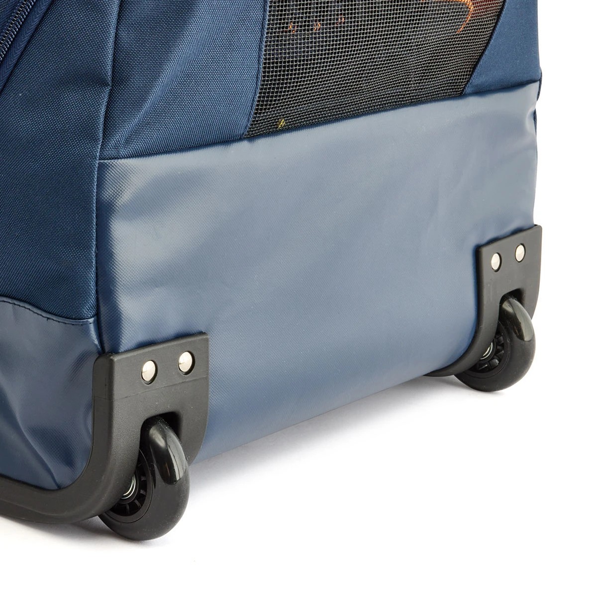 8 Roll Up Wheeled Travel Duffle - Navy, 8 of 10