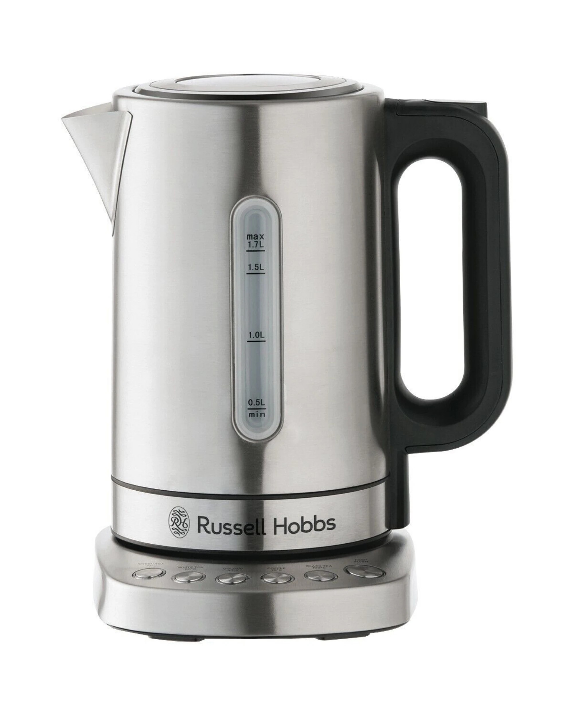 2 Russell Hobbs Addison Toaster & Kettle Set - Silver, 2 of 4