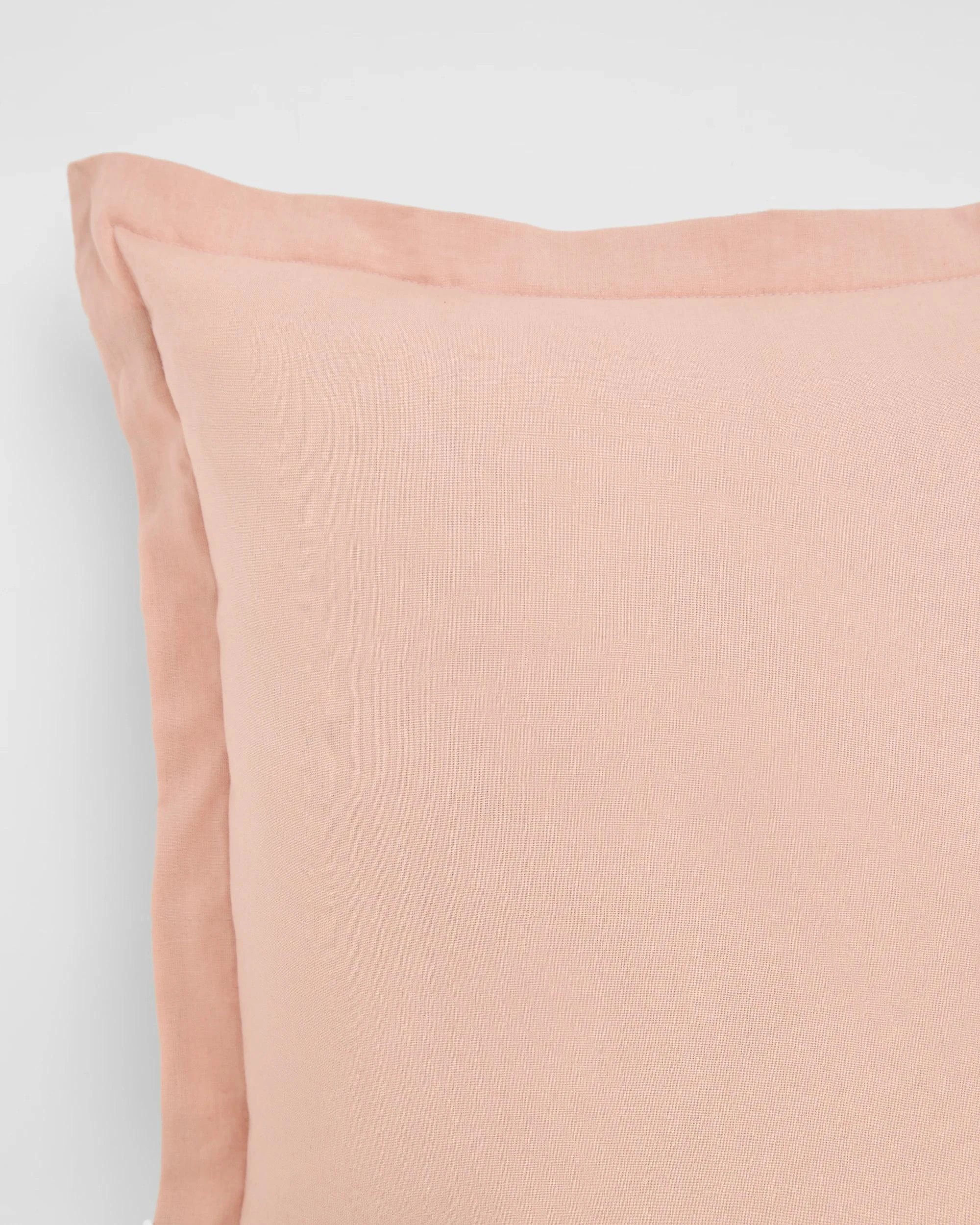 2 Target Laynie Linen/Cotton Cushion - Queen Bed - Pink, 2 of 2