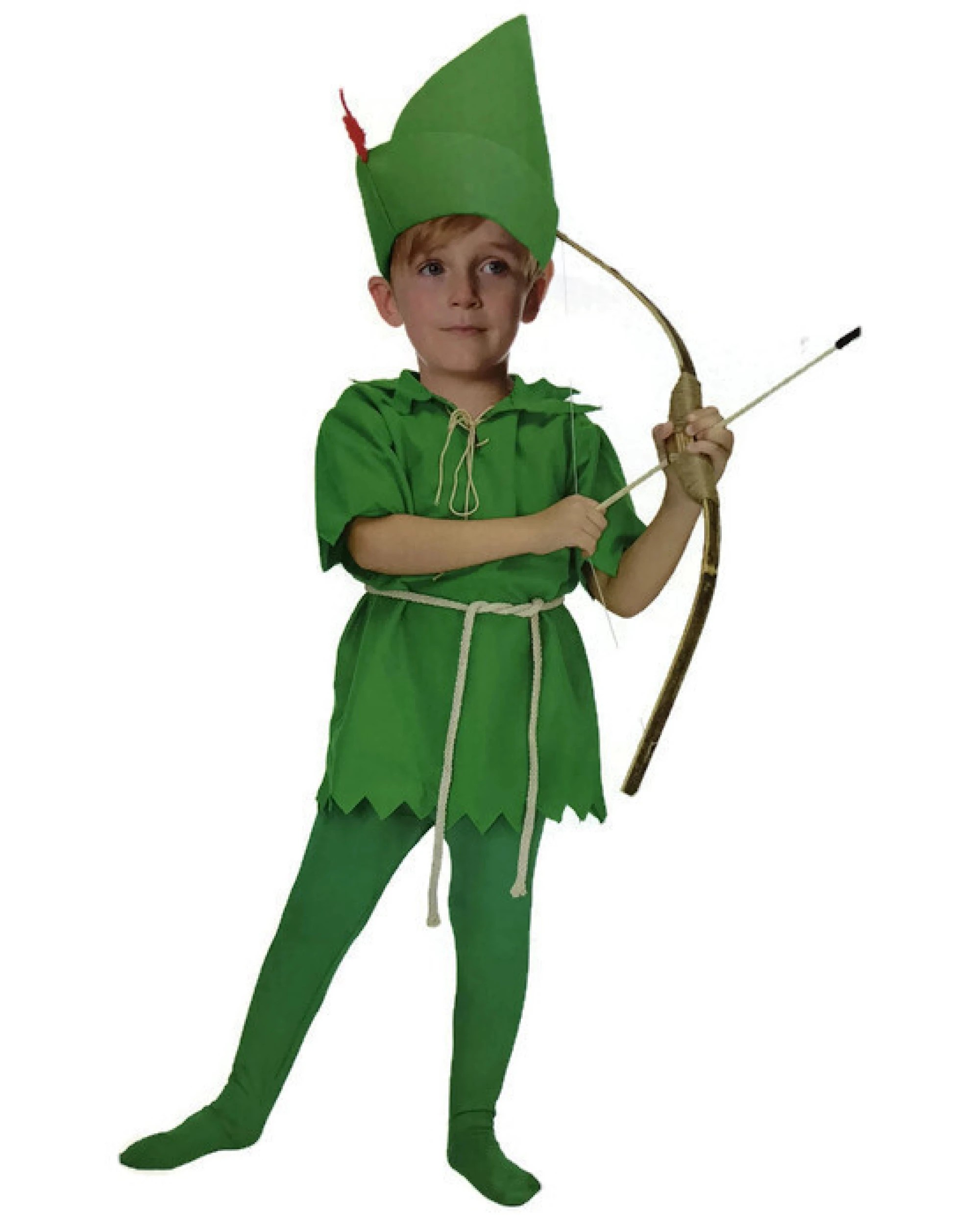 1 BR Costumes Children's Peter Pan Costume for Halloween and Book Week, 1 of 3