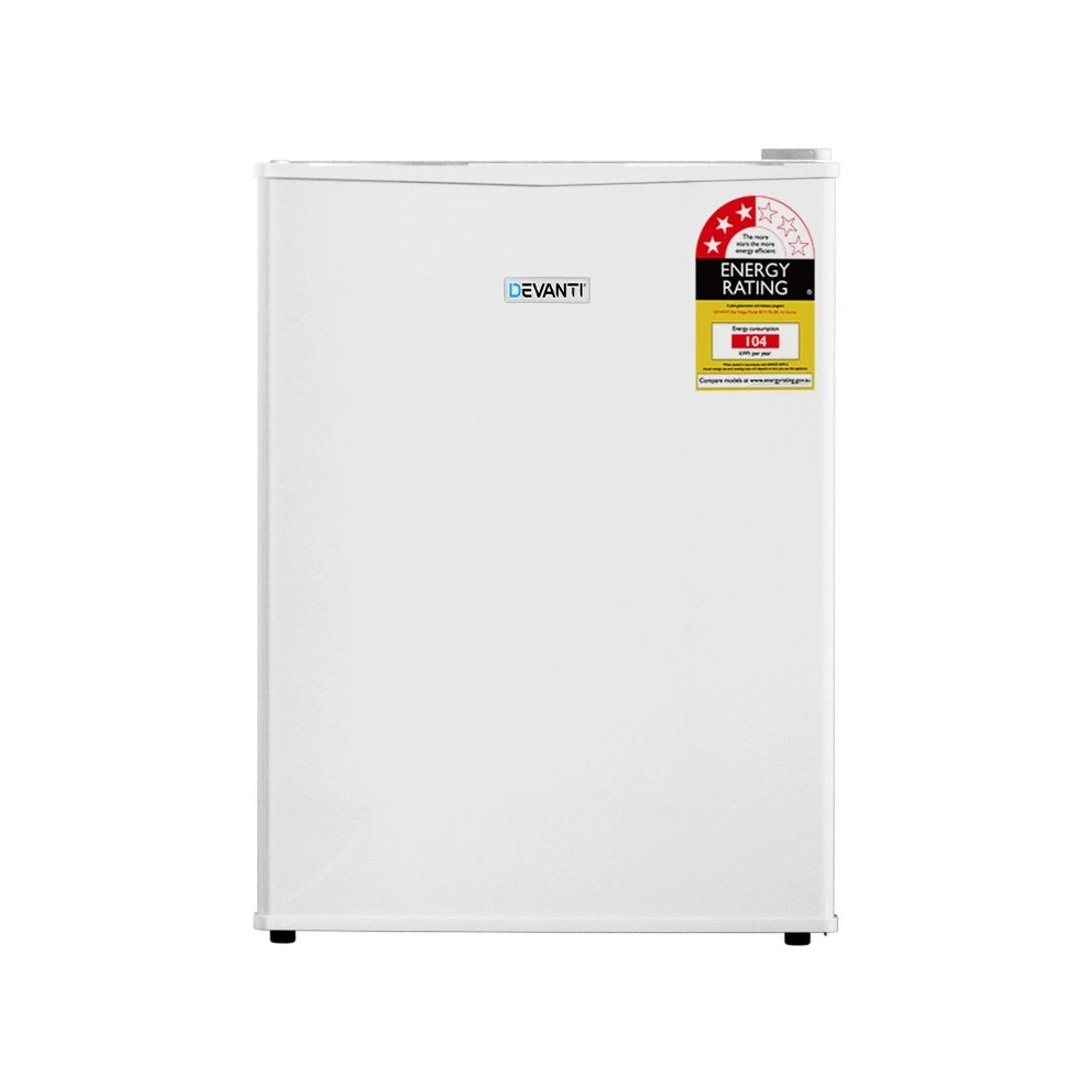 4 Devanti 70L Bar Fridge - White, 4 of 8