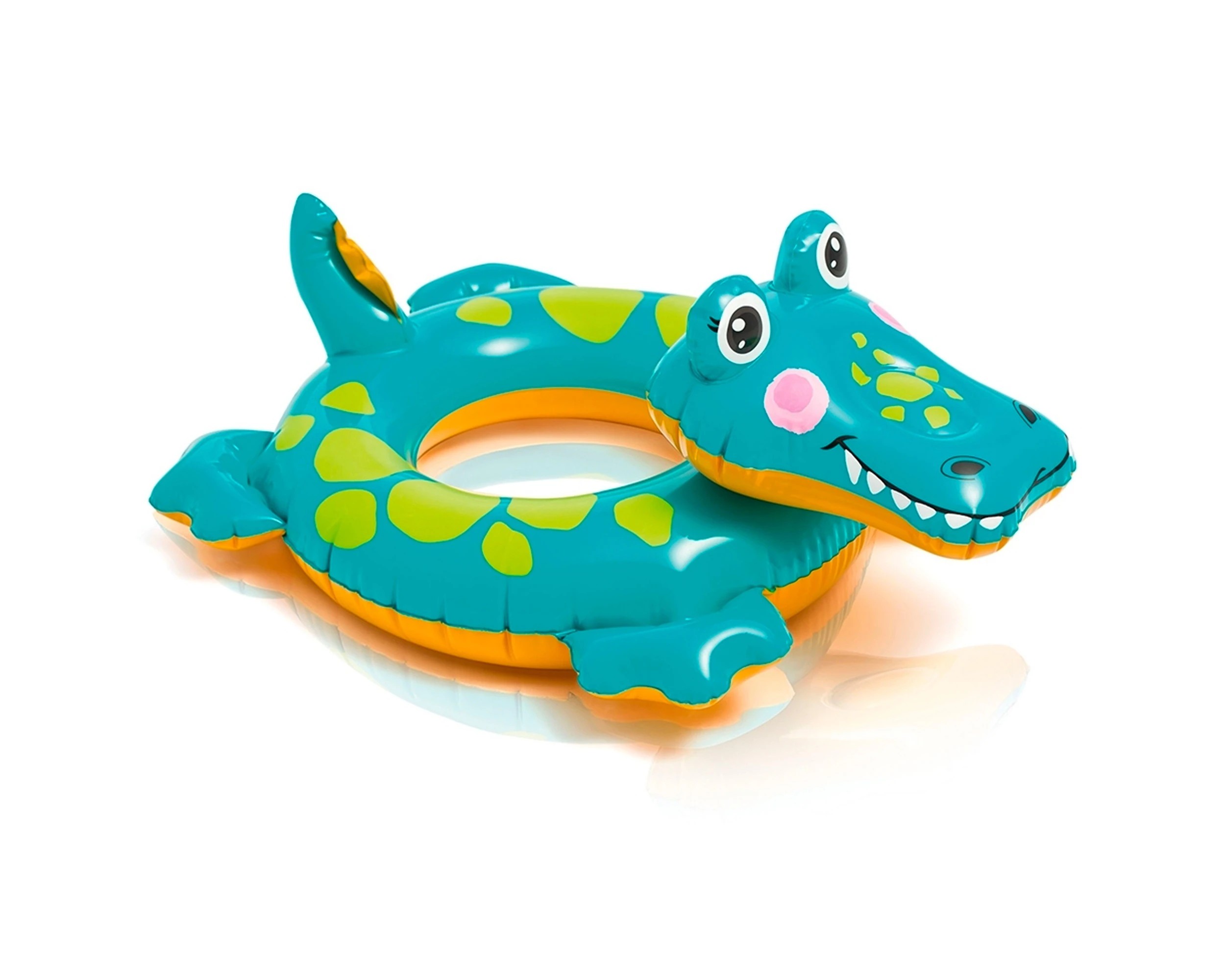 1 Intex 86cm x 58cm Big Animal Rings Inflatable Pool Ring Pool Float - Assorted, 1 of 4