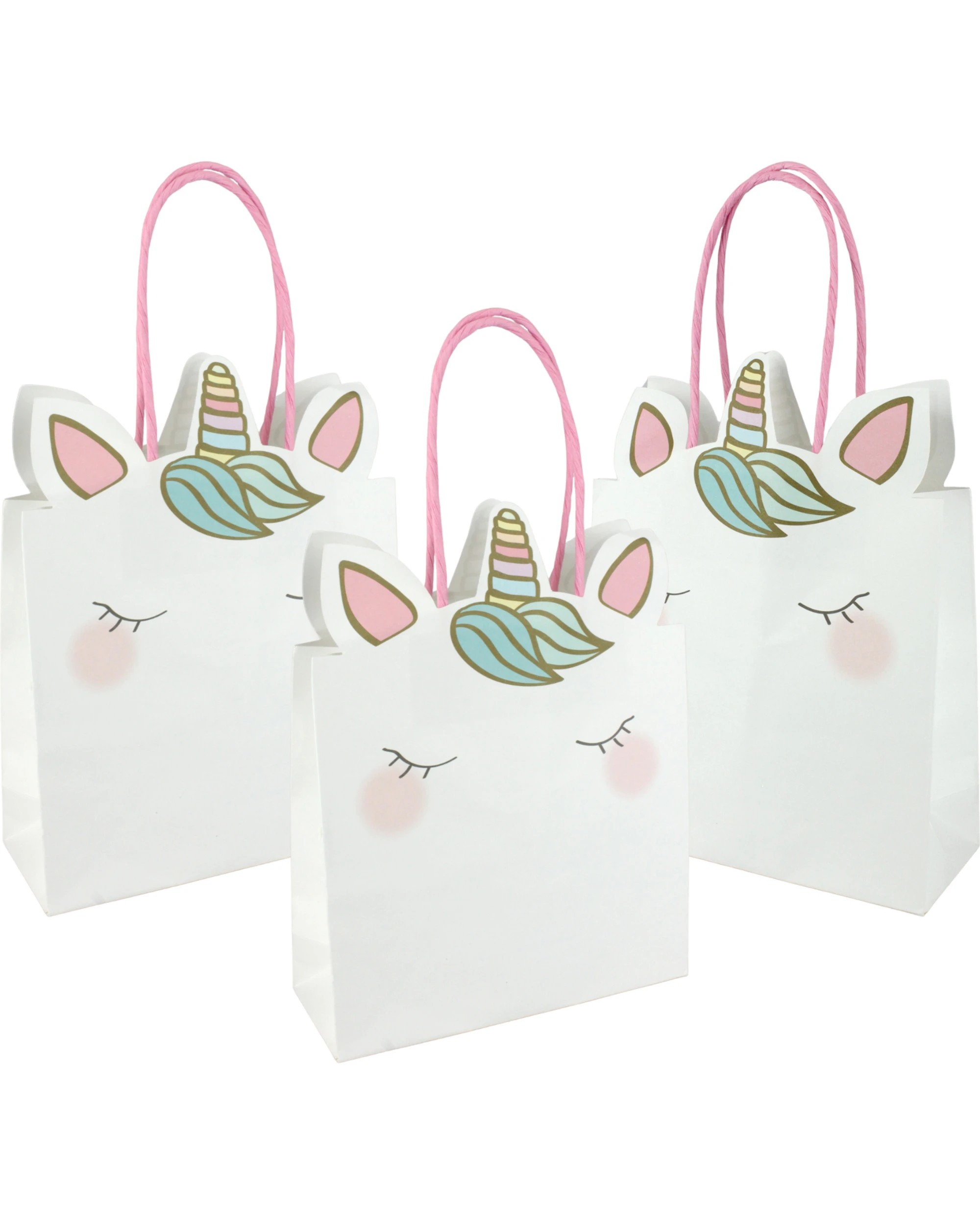 1 Talking Tables We Heart Unicorns Paper Gift Bags Pack of 6, 1 of 5