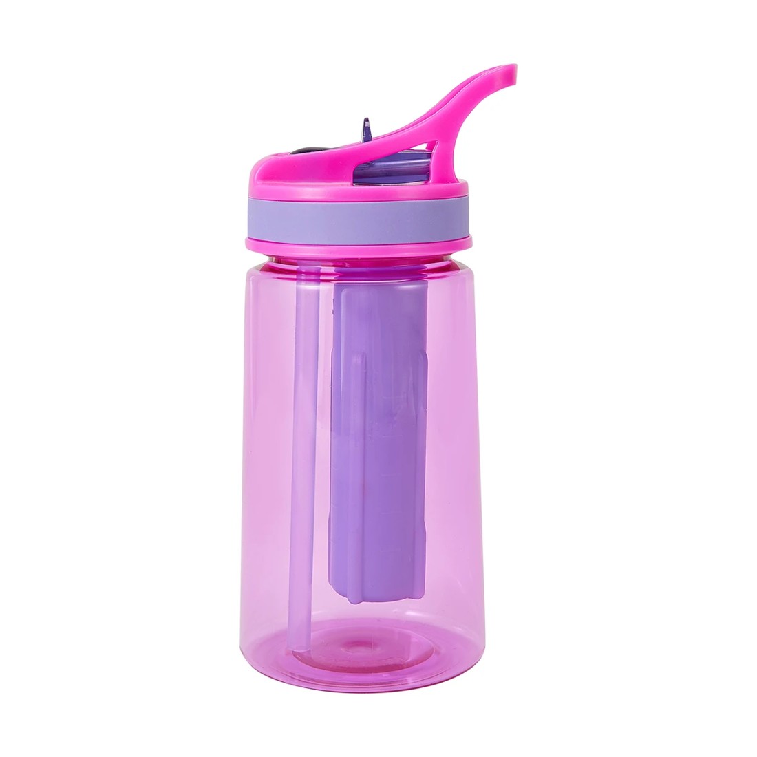 3 430ml Pink Mini Flared Drink Bottle, 3 of 8