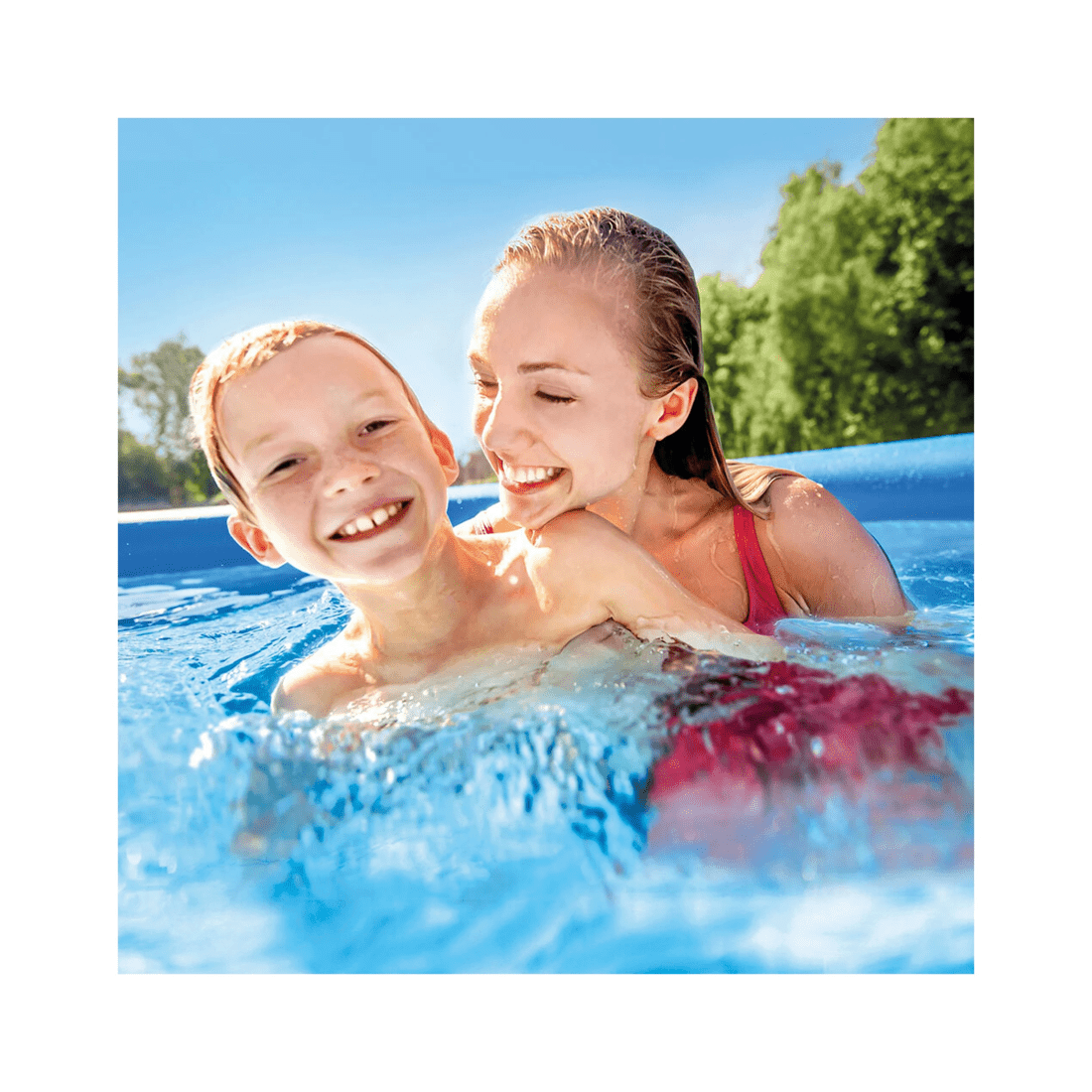 5 INTEX Easy Set Pool - Above Ground Pool - Pool Filter Pump - 8 Foot Pool - Multi, 5 of 7