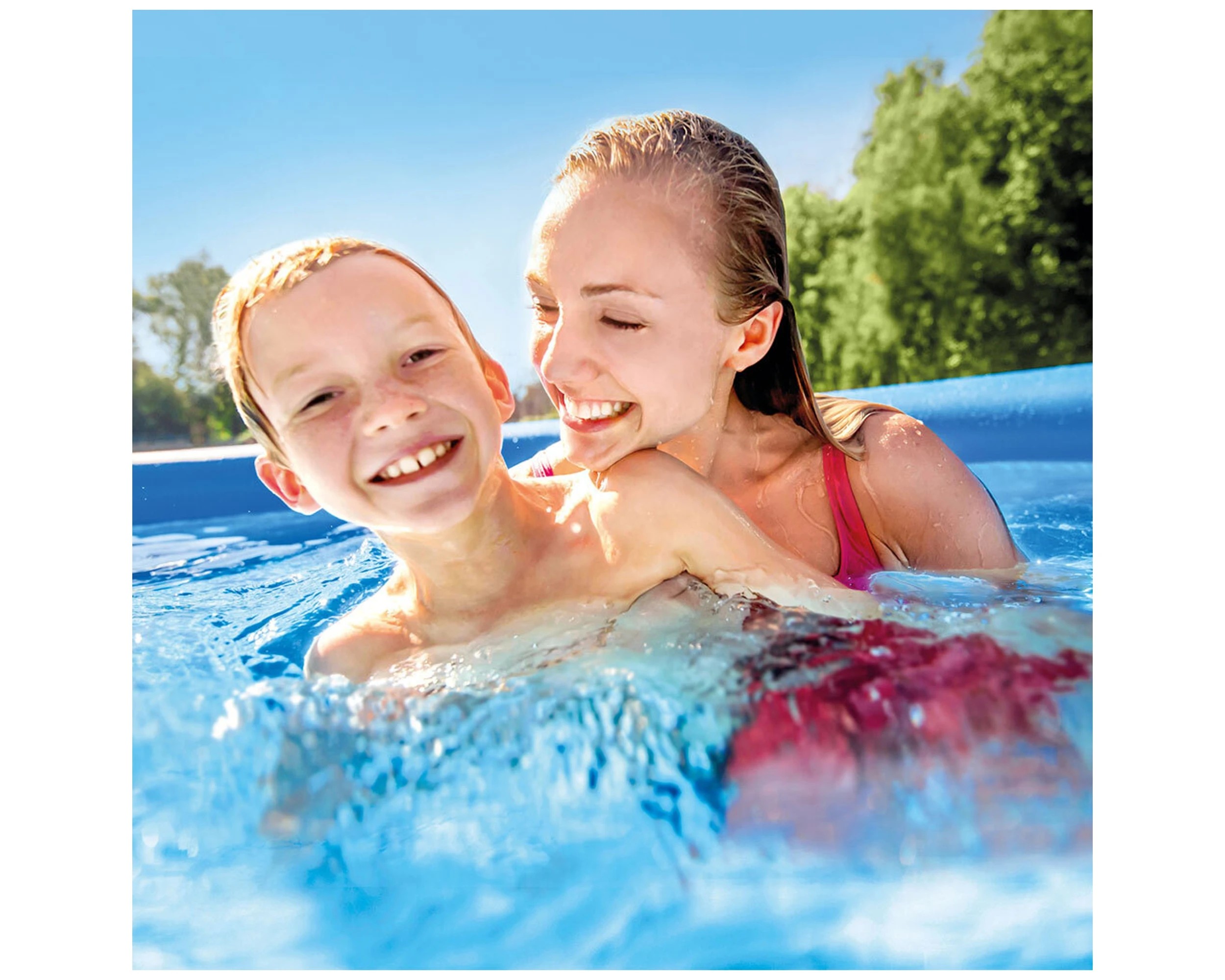 5 INTEX Easy Set Pool - Above Ground Pool - Pool Filter Pump - 8 Foot Pool - Multi, 5 of 7