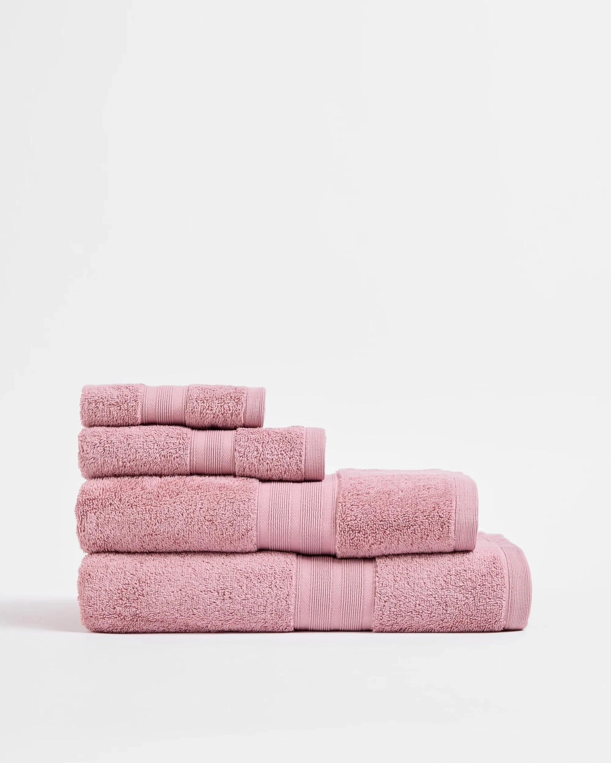 1 Grandeur Australian Cotton Bath Sheet - Pink, 1 of 3