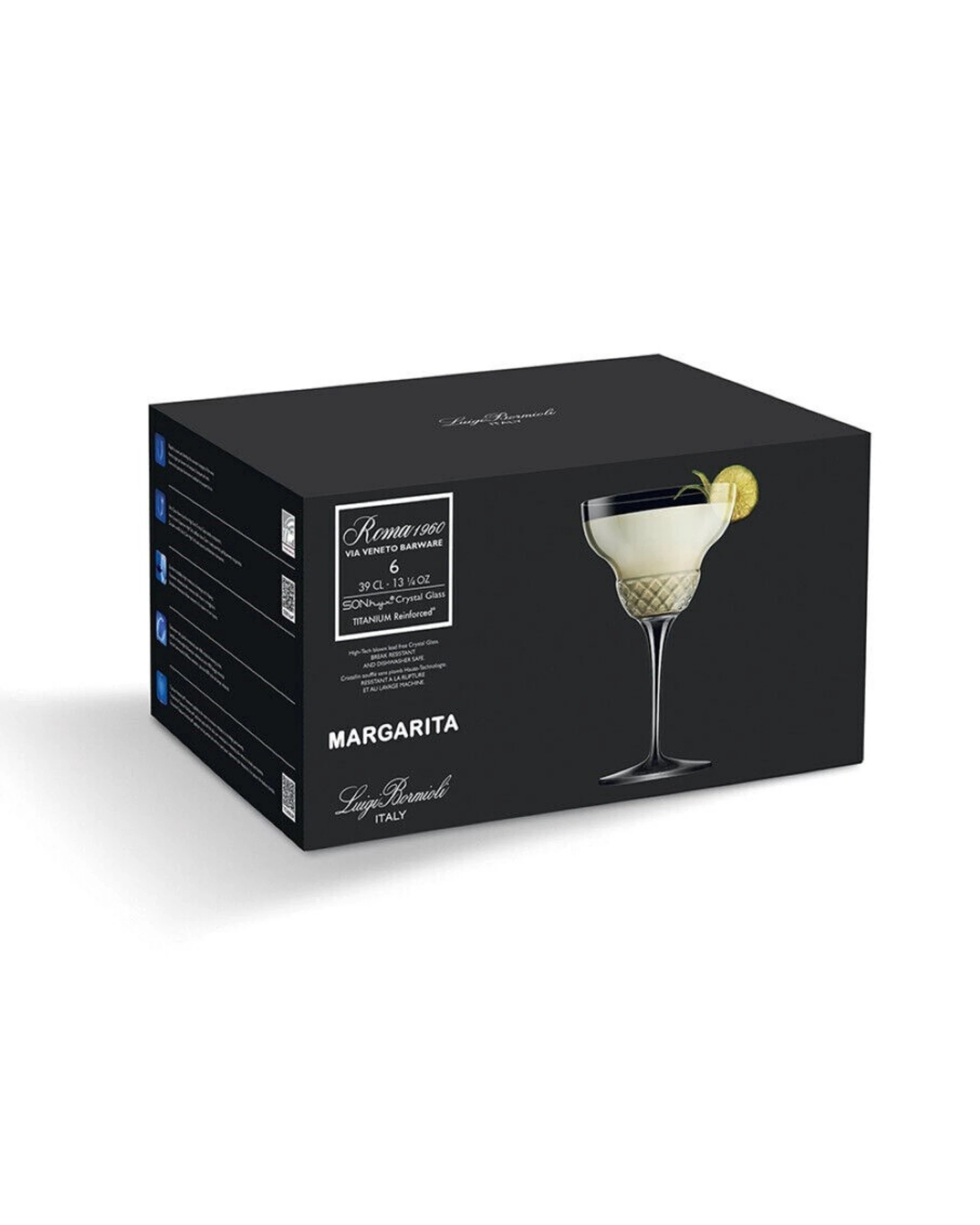 3 Luigi Bormioli Roma 1960 Martni Glasses220ml 6 Pack - Clear, 3 of 3