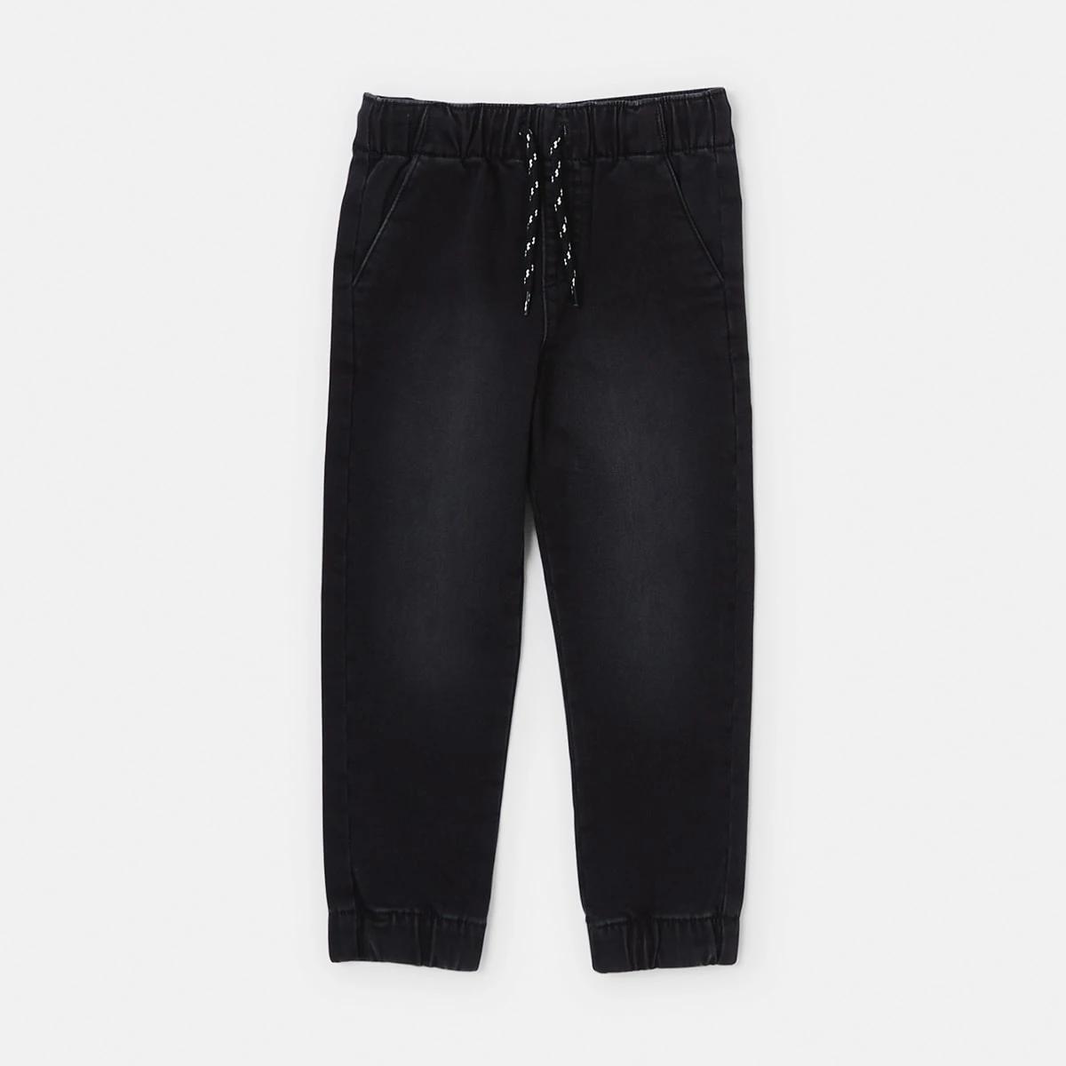 7 Knit Denim Jogger Jeans Black Wash, 7 of 8
