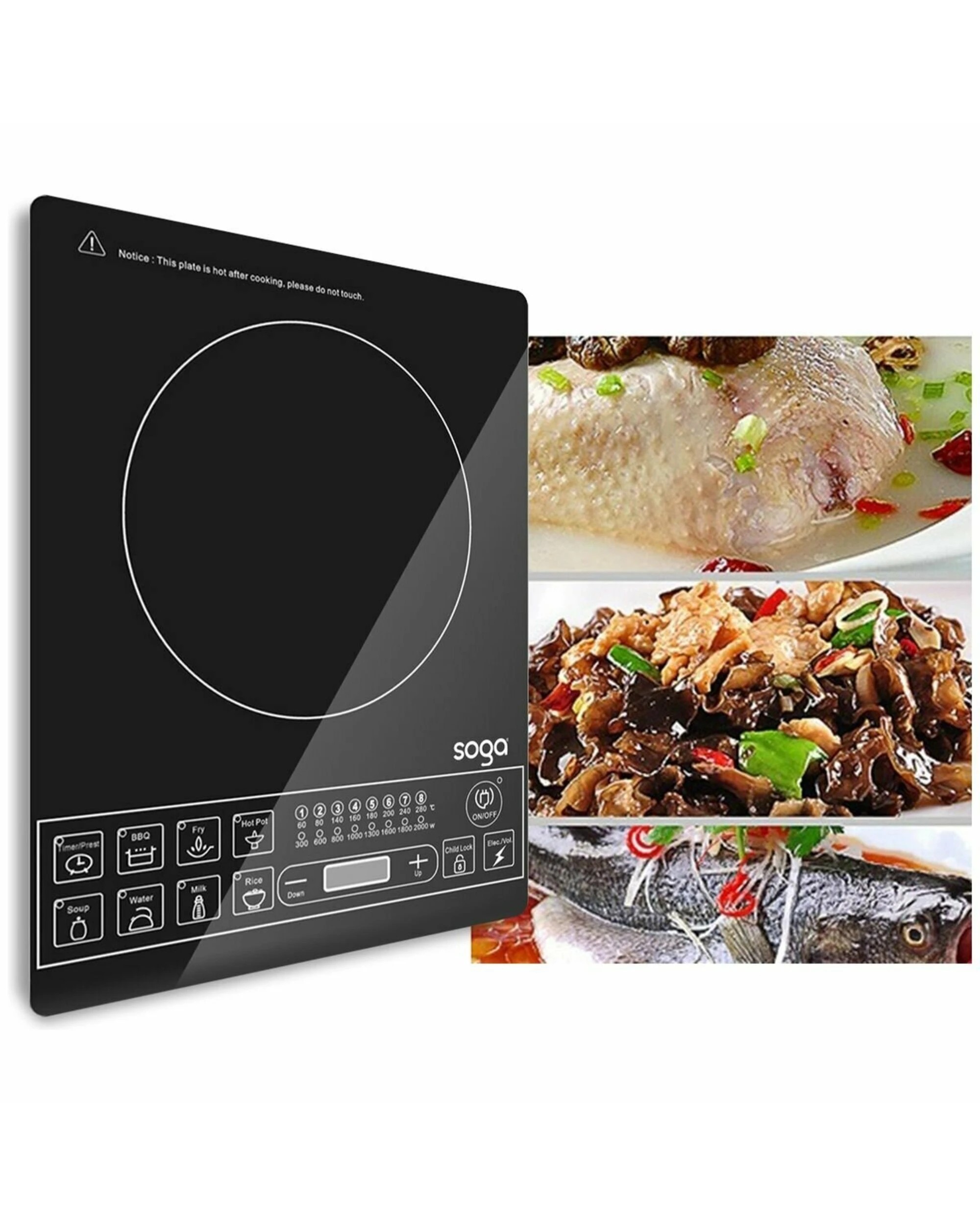 4 SOGA Portable Induction Cooktop, 4 of 5