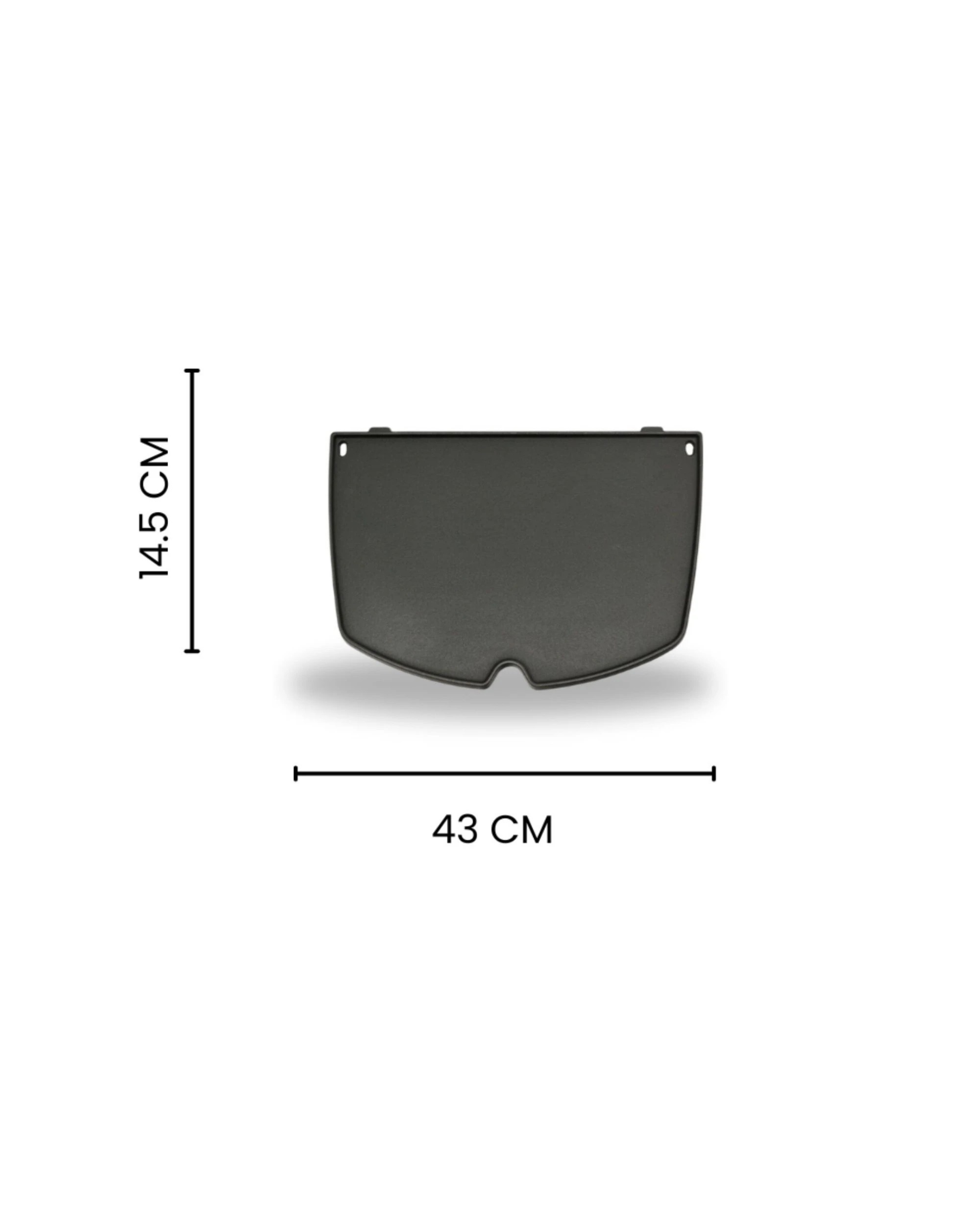 3 Campaquip Weber Baby Q Compatible Half Griddle Plate For Classic 1st & 2nd Gen, 3 of 3
