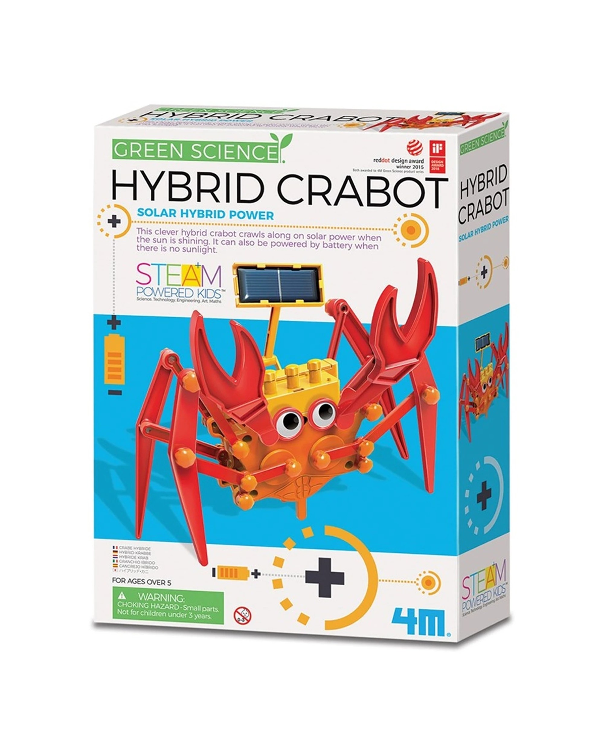 1 4M Science Hybrid Crabot Educational Kids Fun Activity Toy, 1 of 3