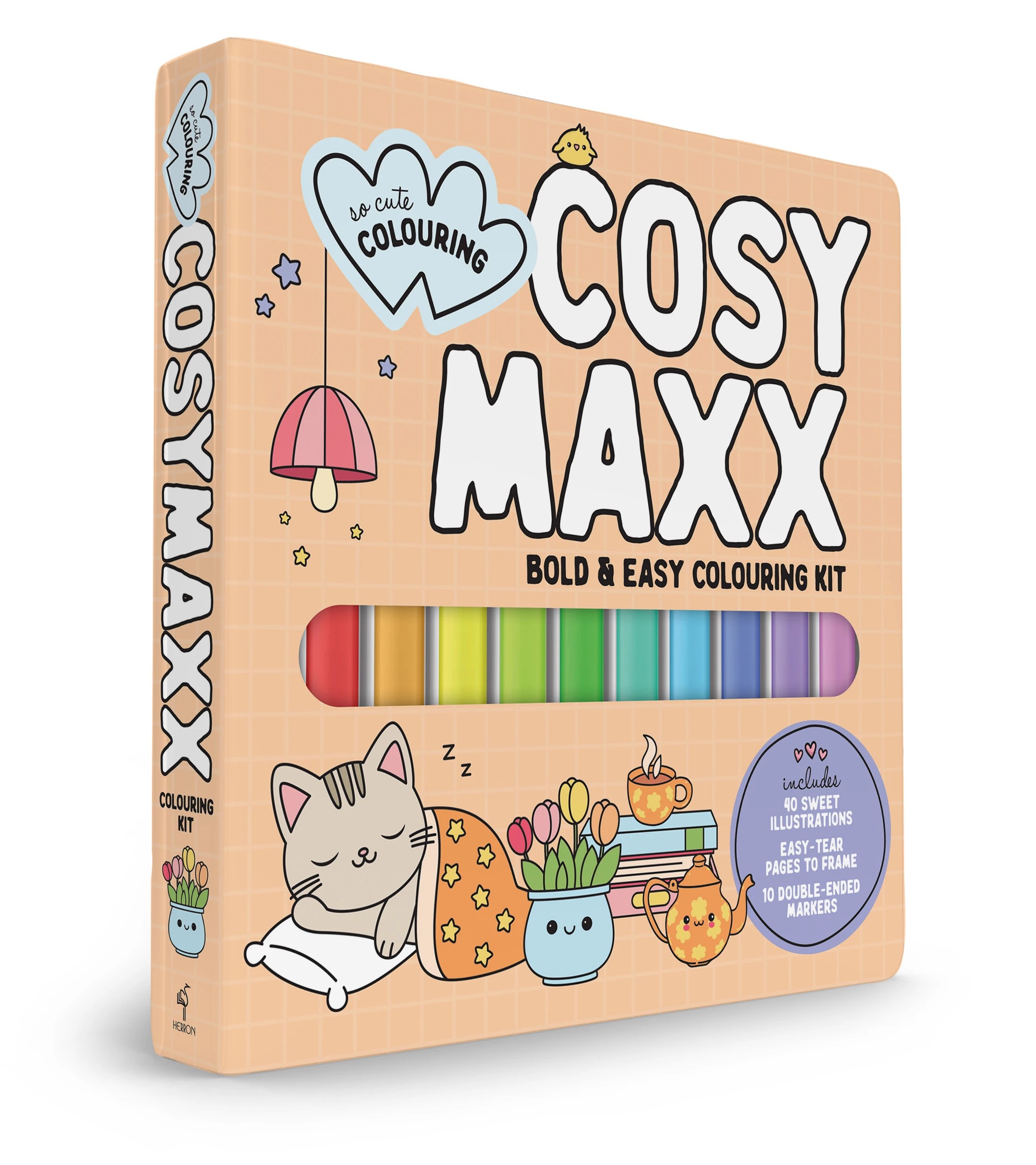 1 Cosy Maxx Bold and Easy Colouring Kit, 1 of 4