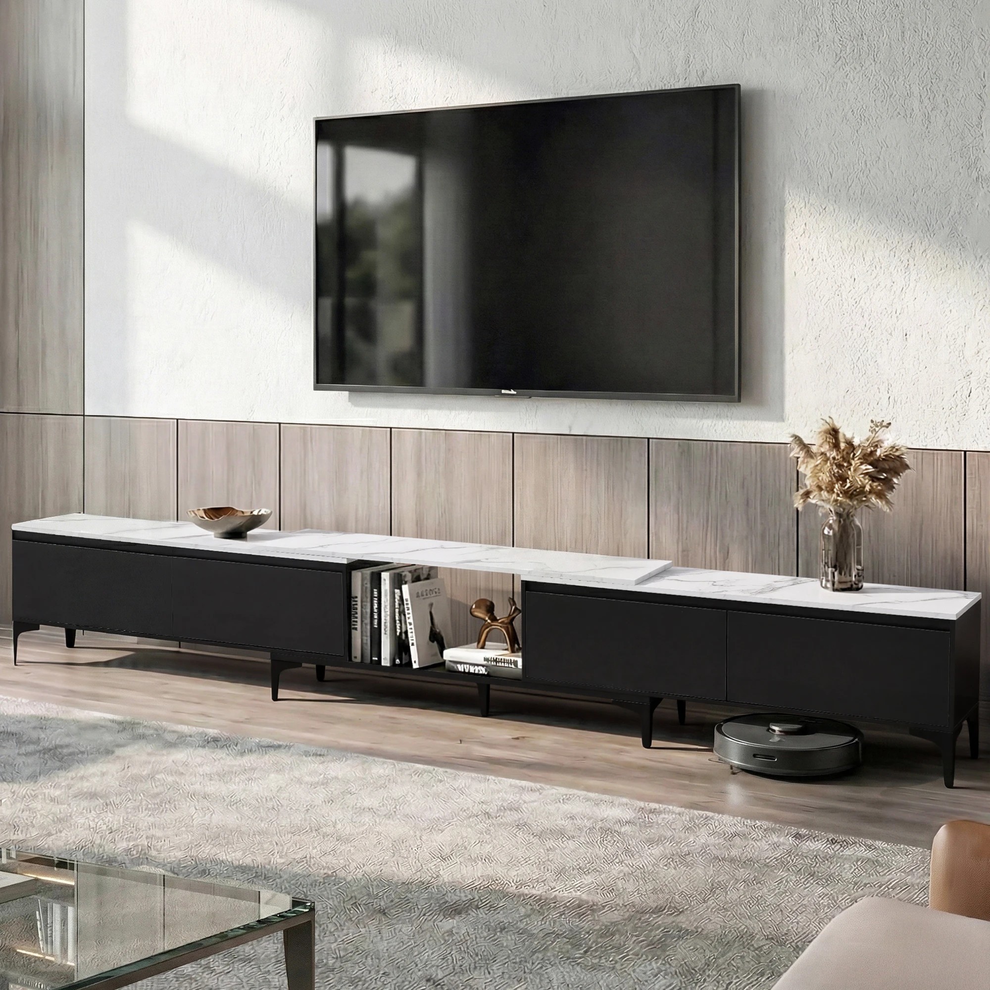 8 Artiss TV Cabinet Entertainment Unit Stand Extendable - Multi, 8 of 9