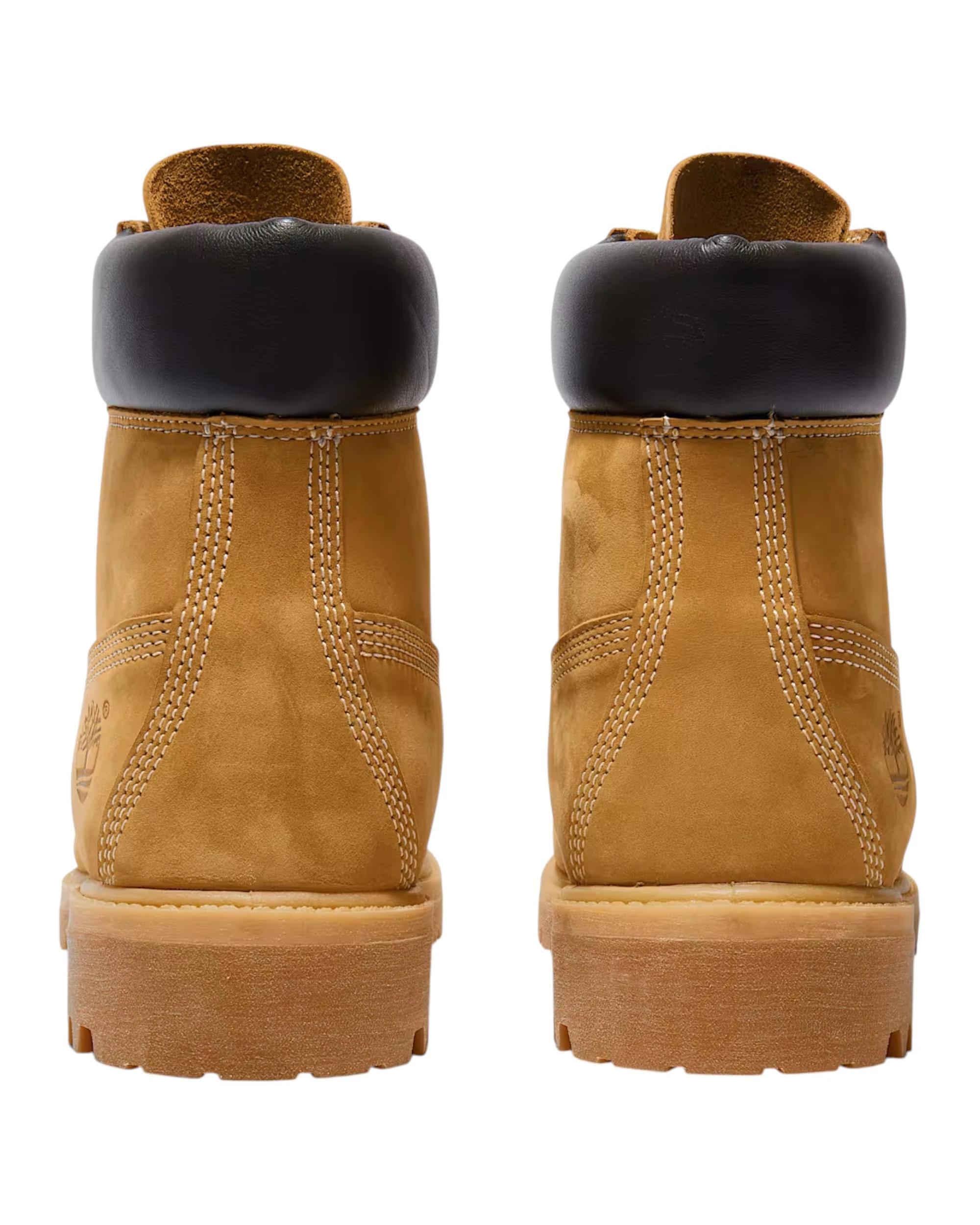 5 Timberland Mens 6-Inch Premium Waterproof Nubuck Wide Boot WHEAT, 5 of 7