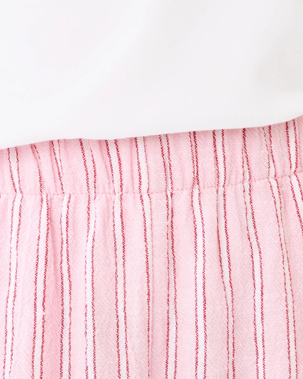 3 Woven Wide Leg Pants Pnk Stripe, 3 of 5