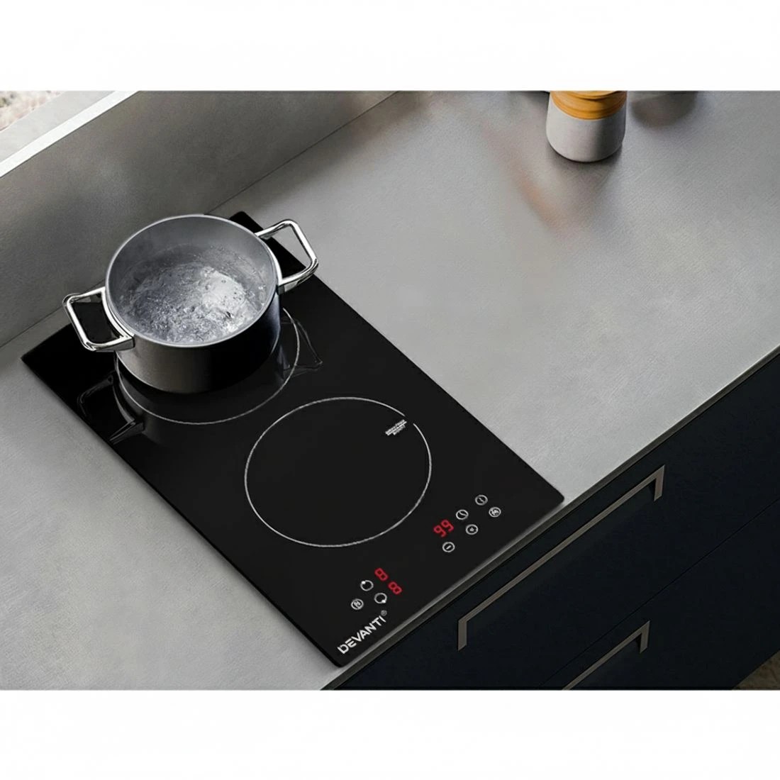 6 Devanti Induction Cooktop 30cm Electric Cooker - Black, 6 of 6
