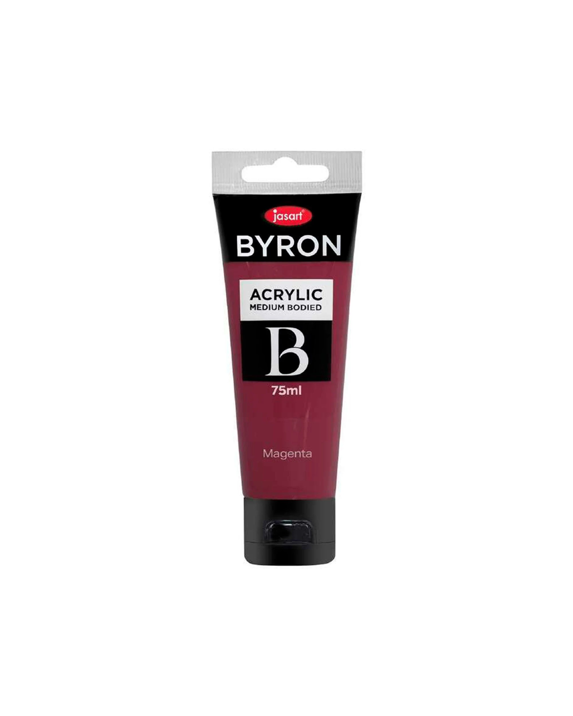 2 Jasart 10PK Byron Acrylic Paint Tube Art Craft Medium Bodied Non Toxic 75ml Magenta - Pink, 2 of 2