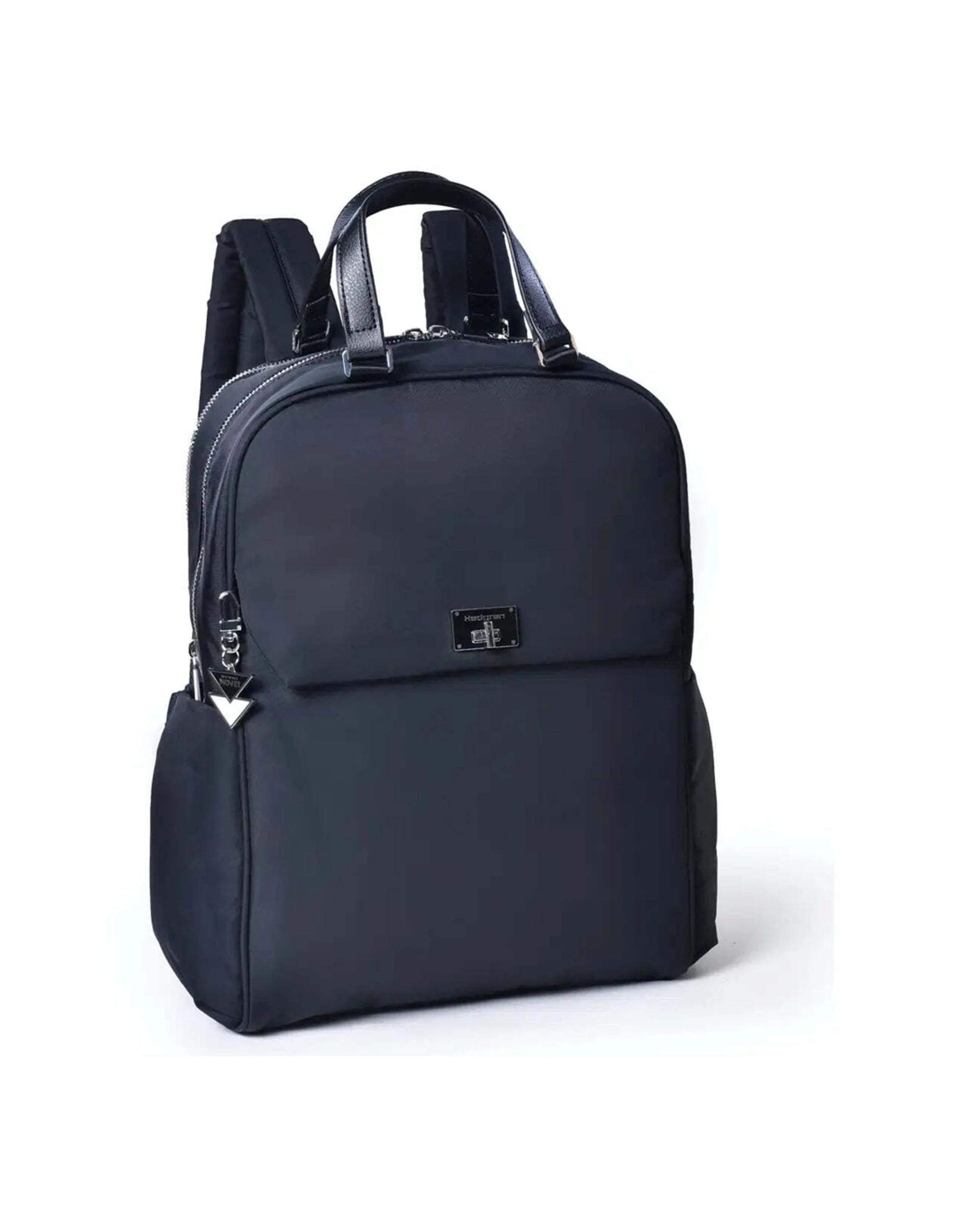 1 Hedgren Equity 14in Laptop Backpack with RFID RFID Protection Nylon - Black, 1 of 7