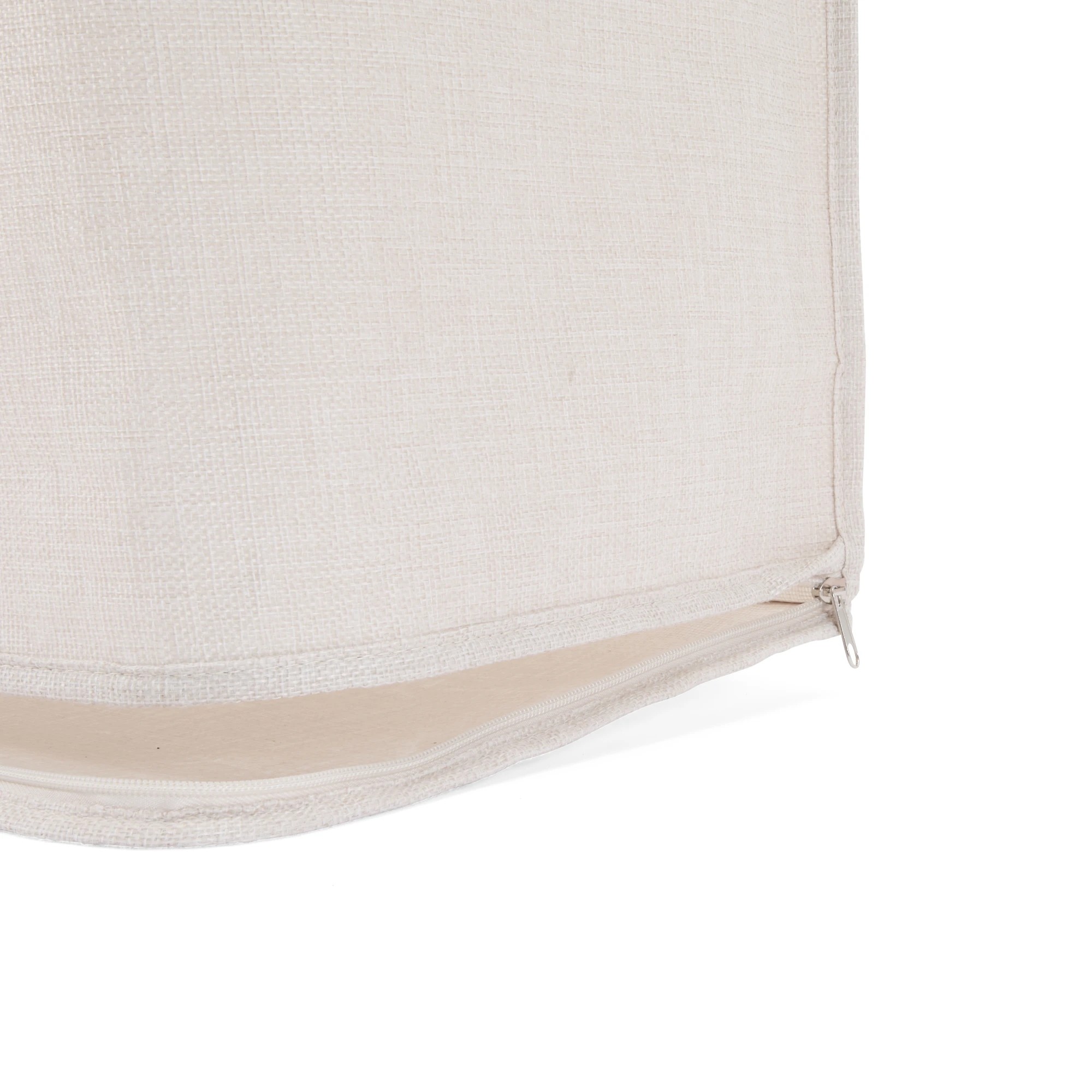 10 Linen Look Hanging Laundry Bag, 10 of 10