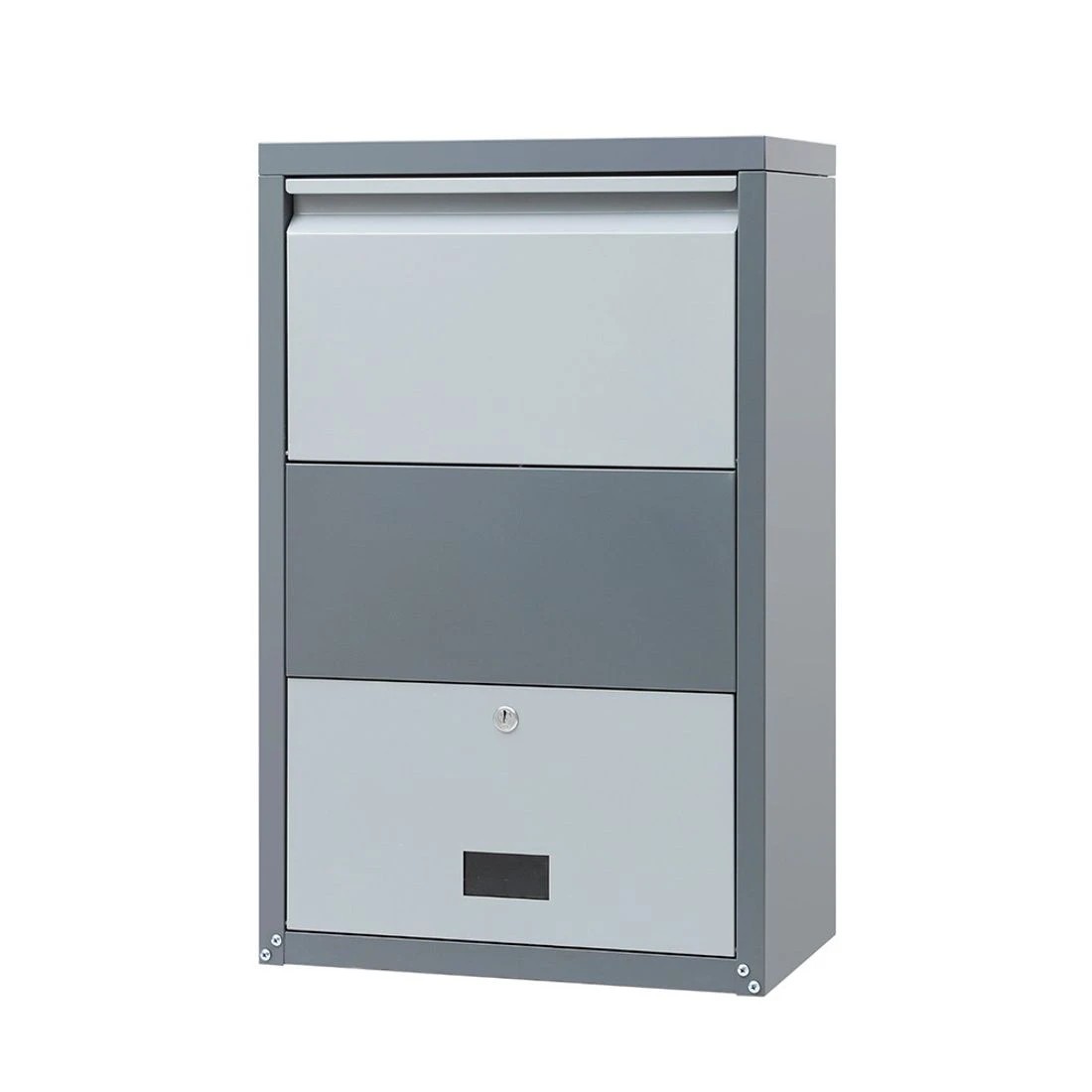 1 Gardeon Parcel Letterbox Drop Box Package
 - grey, 1 of 7