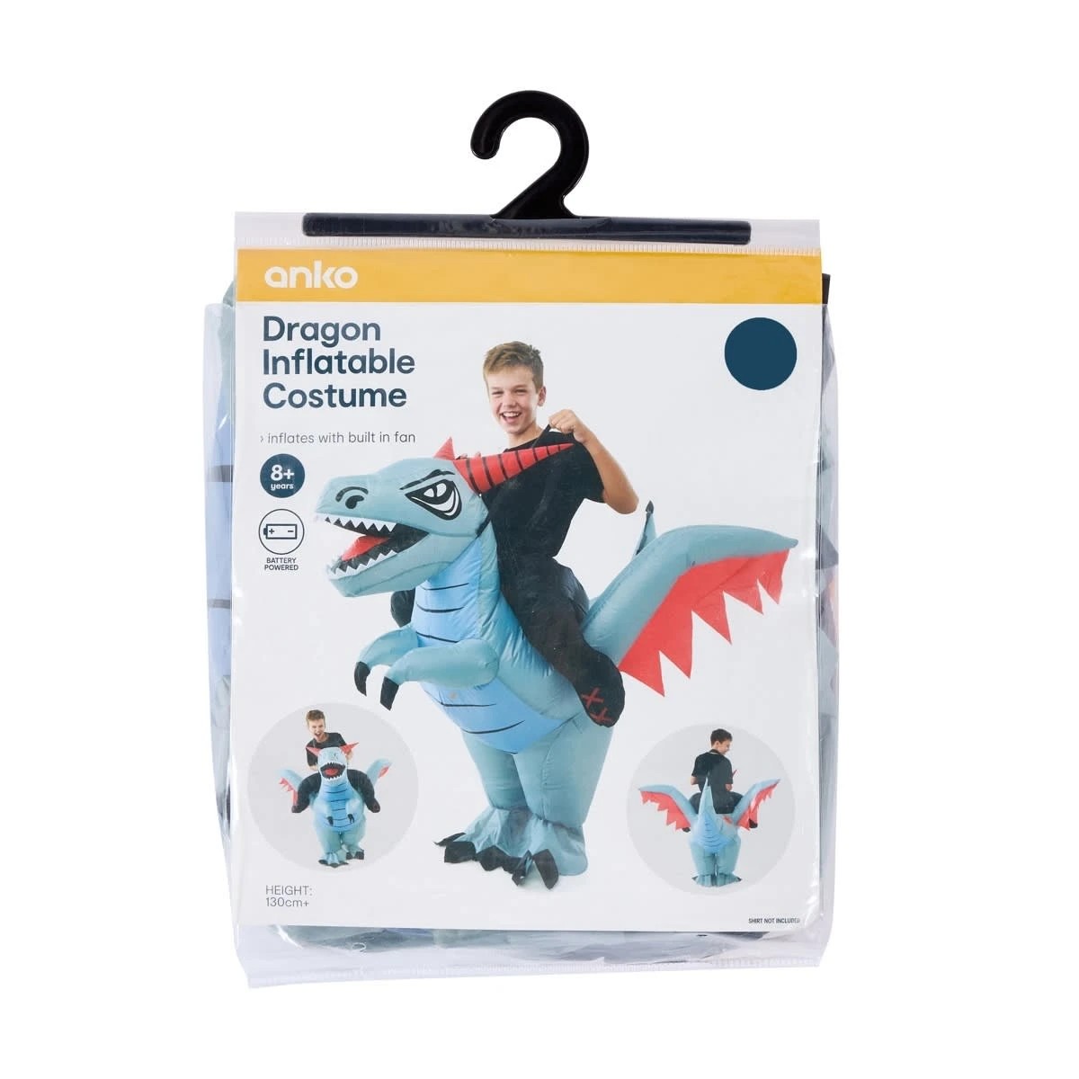 10 Dragon Inflatable Costume - Ages 8+, 10 of 10