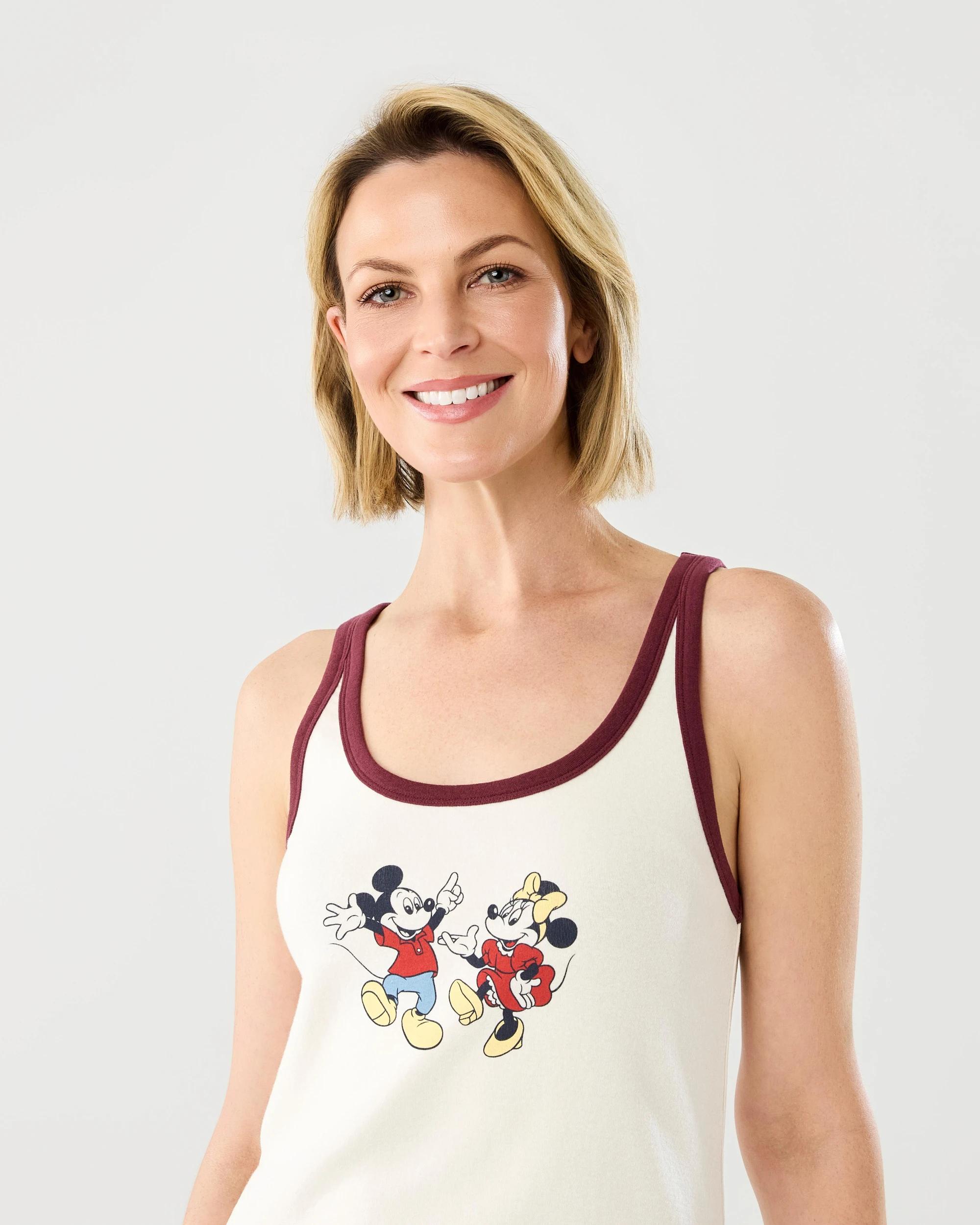 4 Mickey Mouse License Sleeveless Tank Mickeywb, 4 of 8