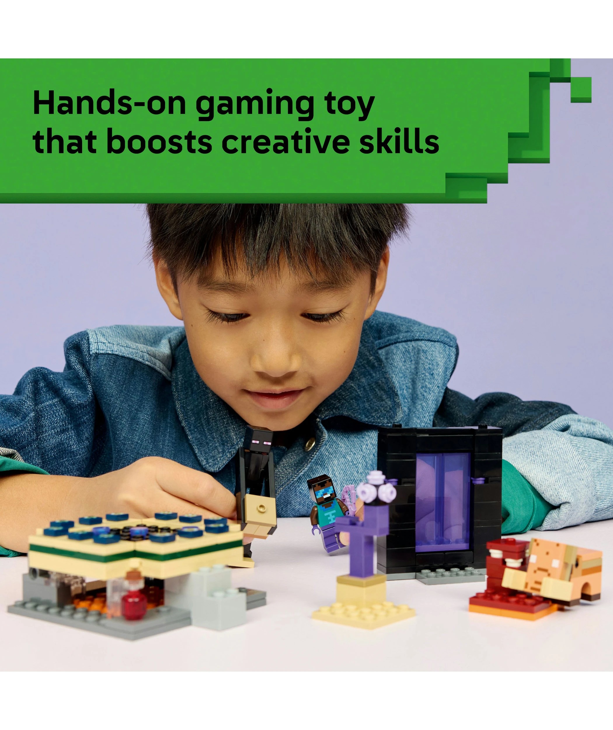 5 LEGO Minecraft Nether & End Portal Journey 21584, 5 of 10