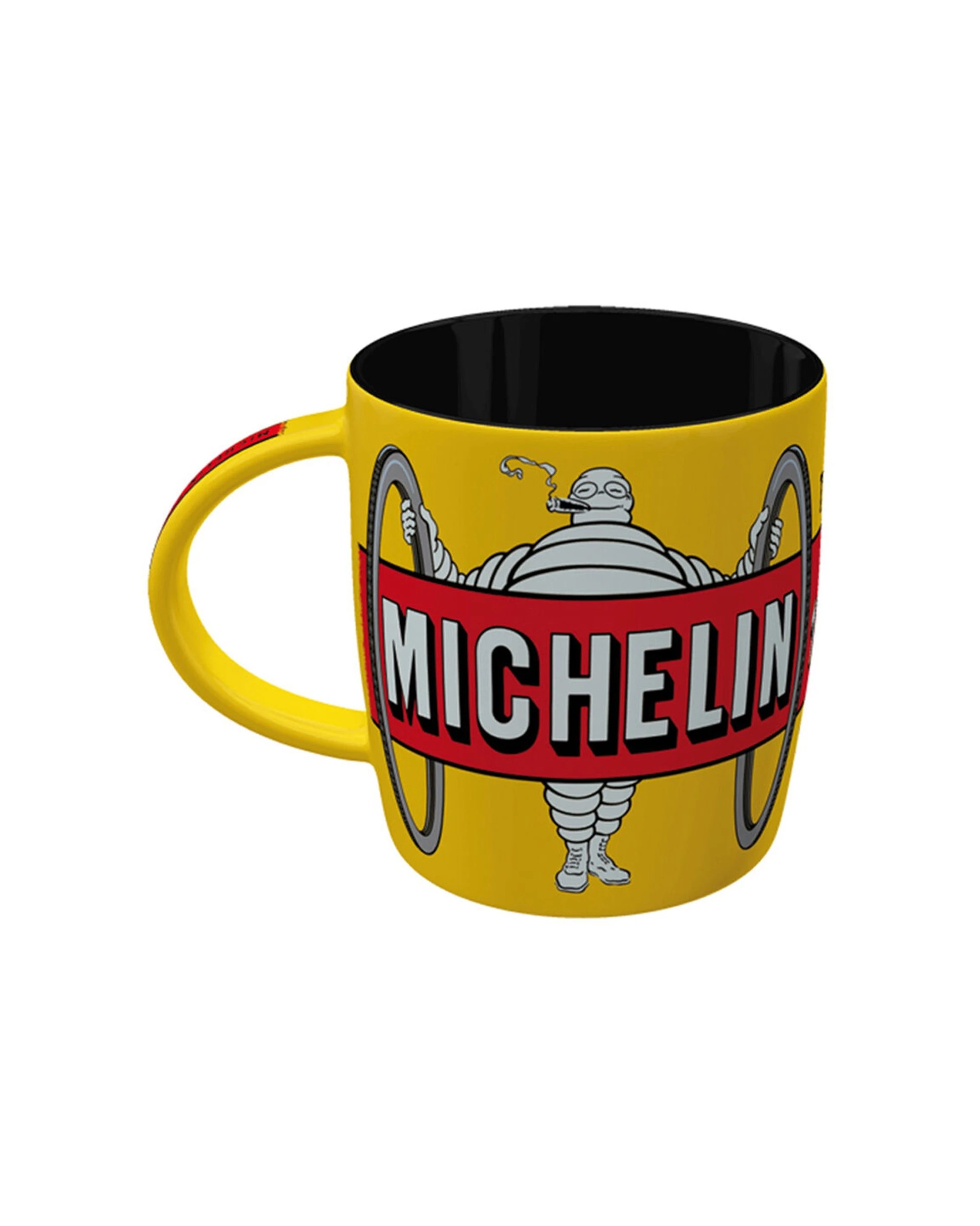 4 Nostalgic-Art Ceramic Mug 330ml Mug - Michelin Tyres Bibendum Retro - Multi, 4 of 5