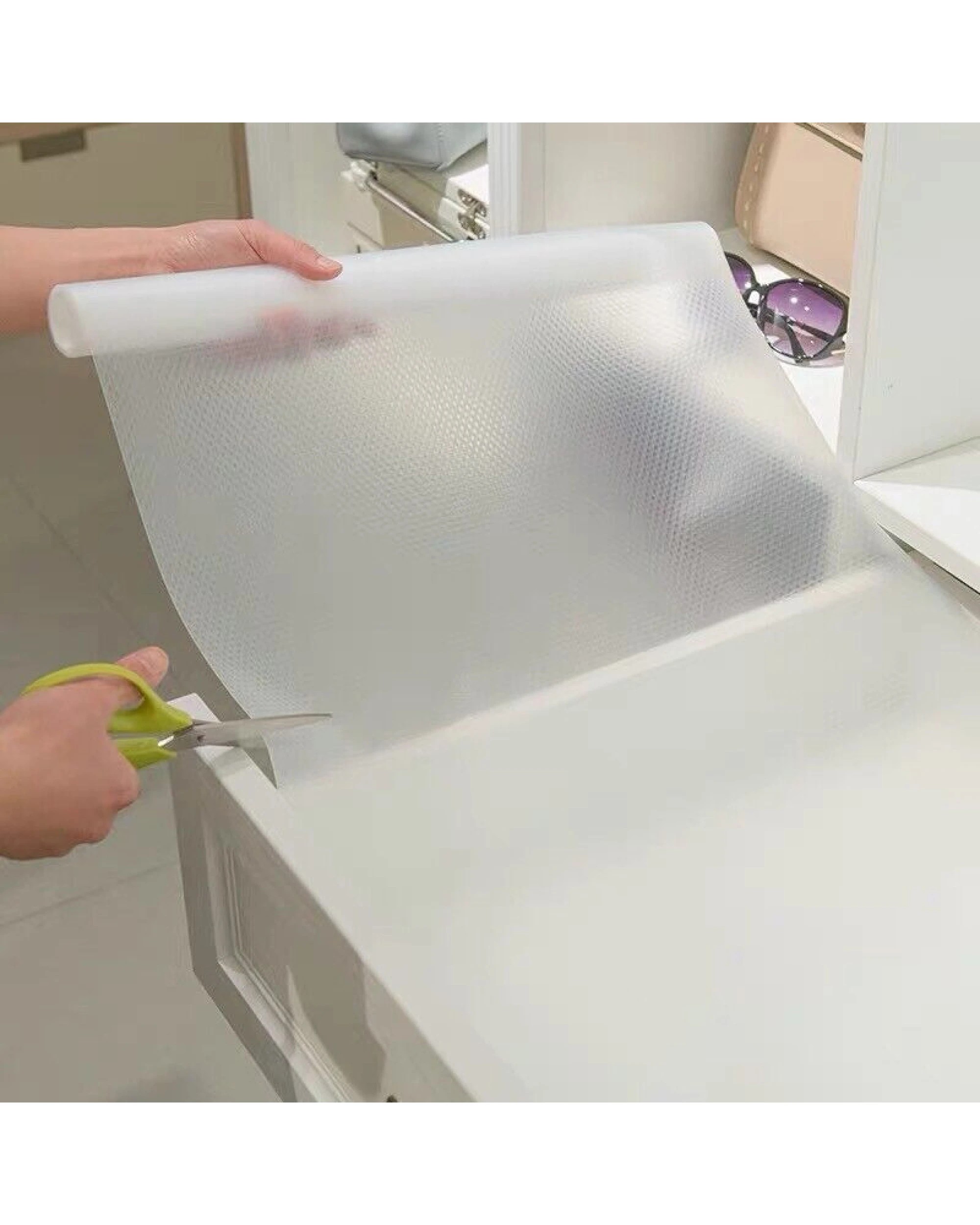 7 BR Home Non-Slip Drawer Liner Mat Set of 12, Plastic Gripper for Cabinets and Cupboards, 7 of 9
