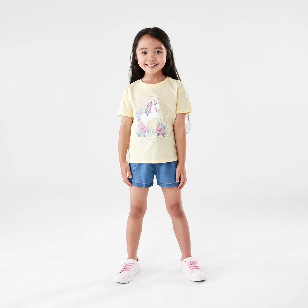 5 Print T-shirt UNICORNS BUTTERCREAM, 5 of 6
