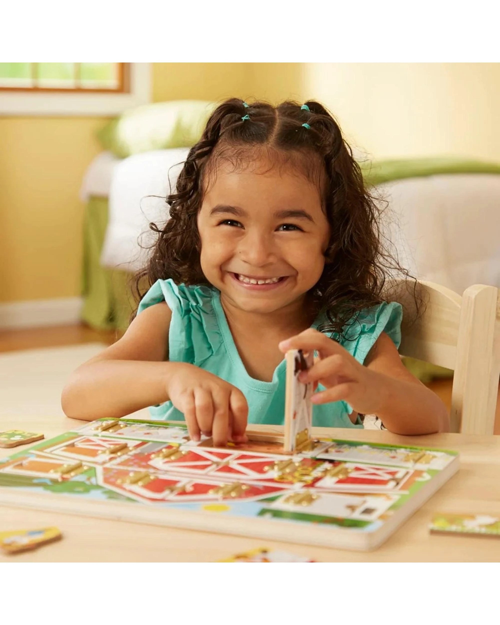 6 Melissa and Doug Magnetic Hide and Seek Farm, 6 of 9