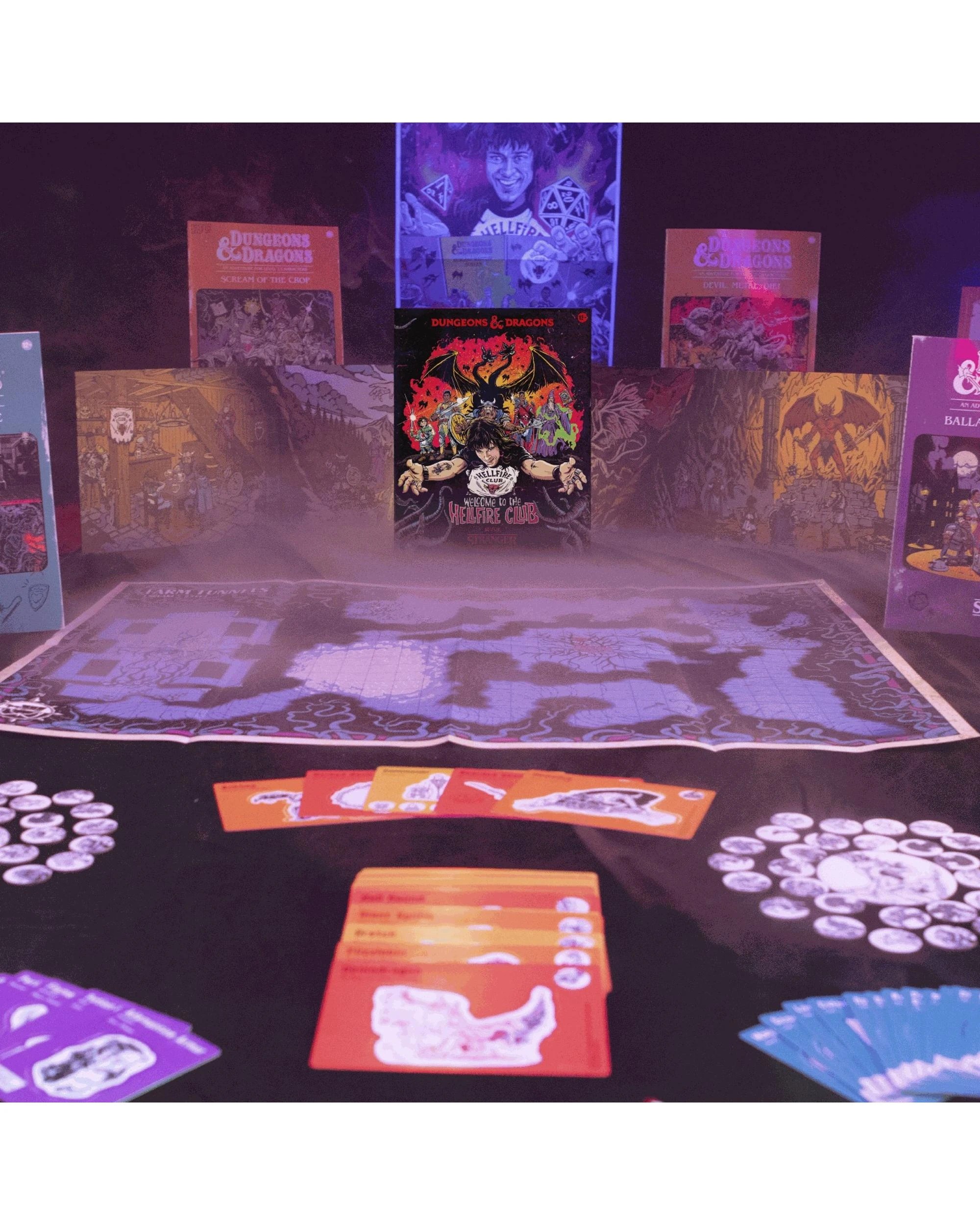 6 Dungeons and Dragons Stranger Things Welcome to the Hellfire Club Starter Set, 6 of 10